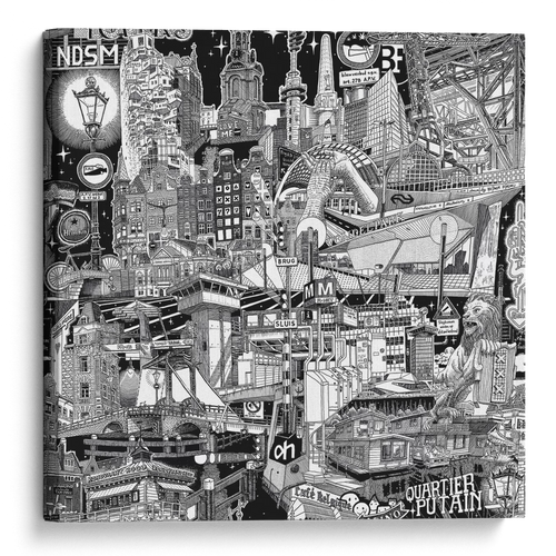 The finished artwork – Amsterdam