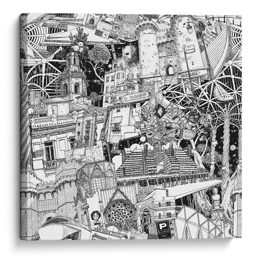 The finished artwork – Valencia