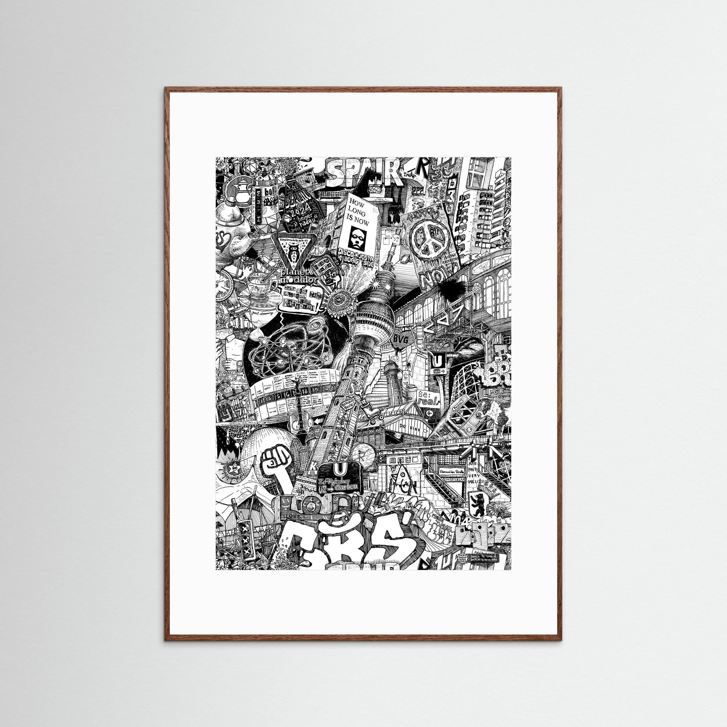 BERLIN Poster Vertical