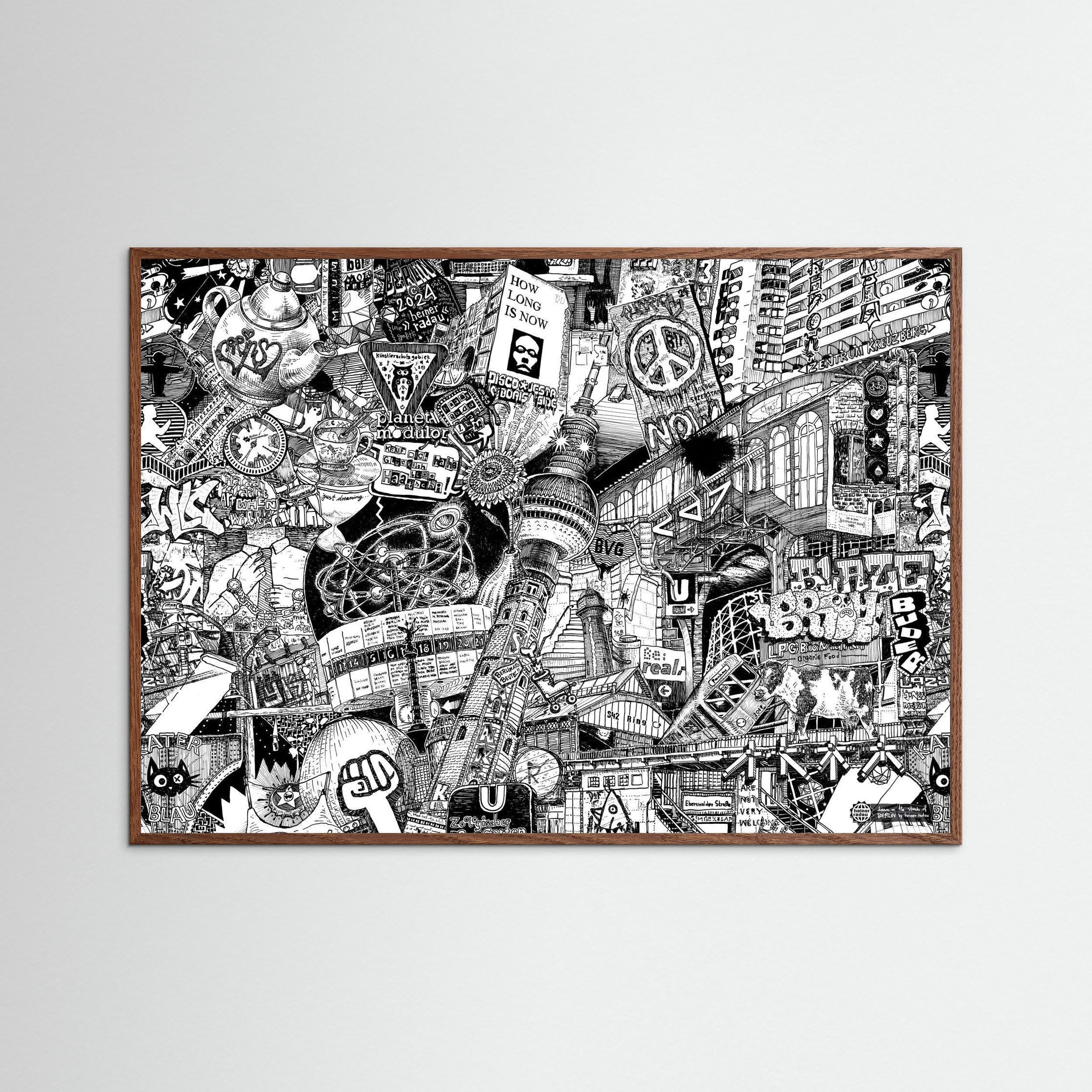 BERLIN Poster Horizontal