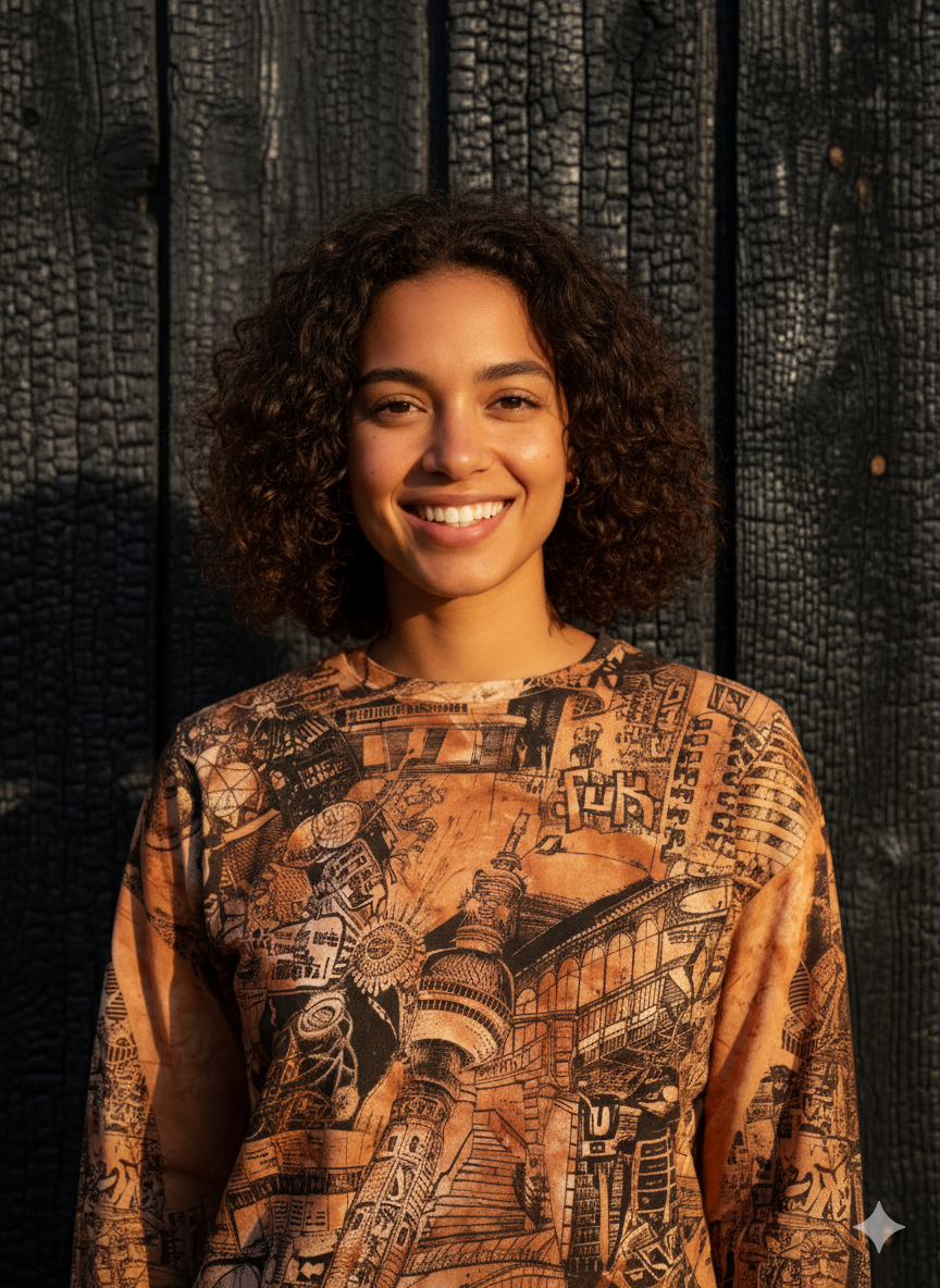 Sweat-shirt Berlin fait main OXIDE