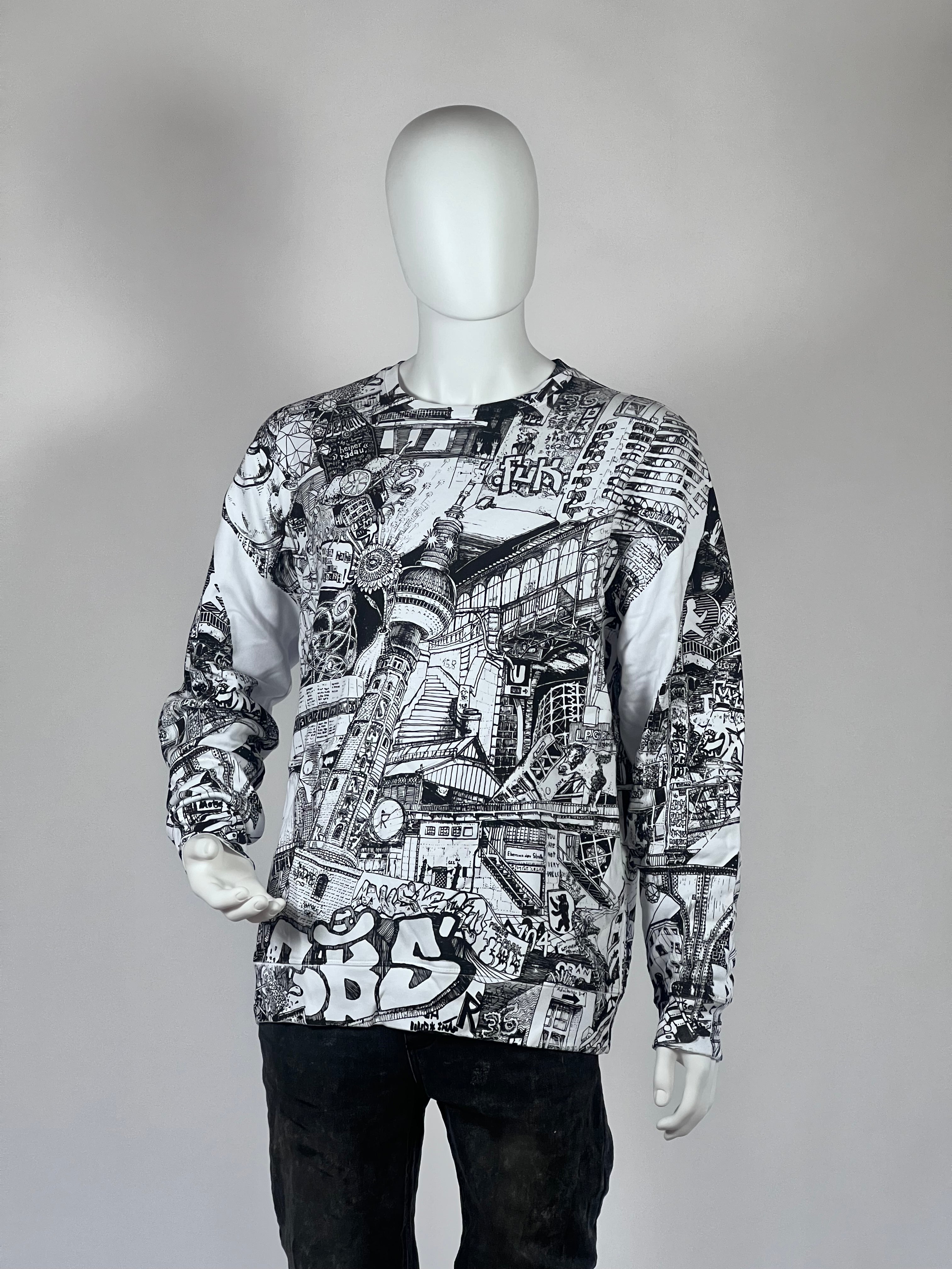Sweat-shirt fait main à Berlin