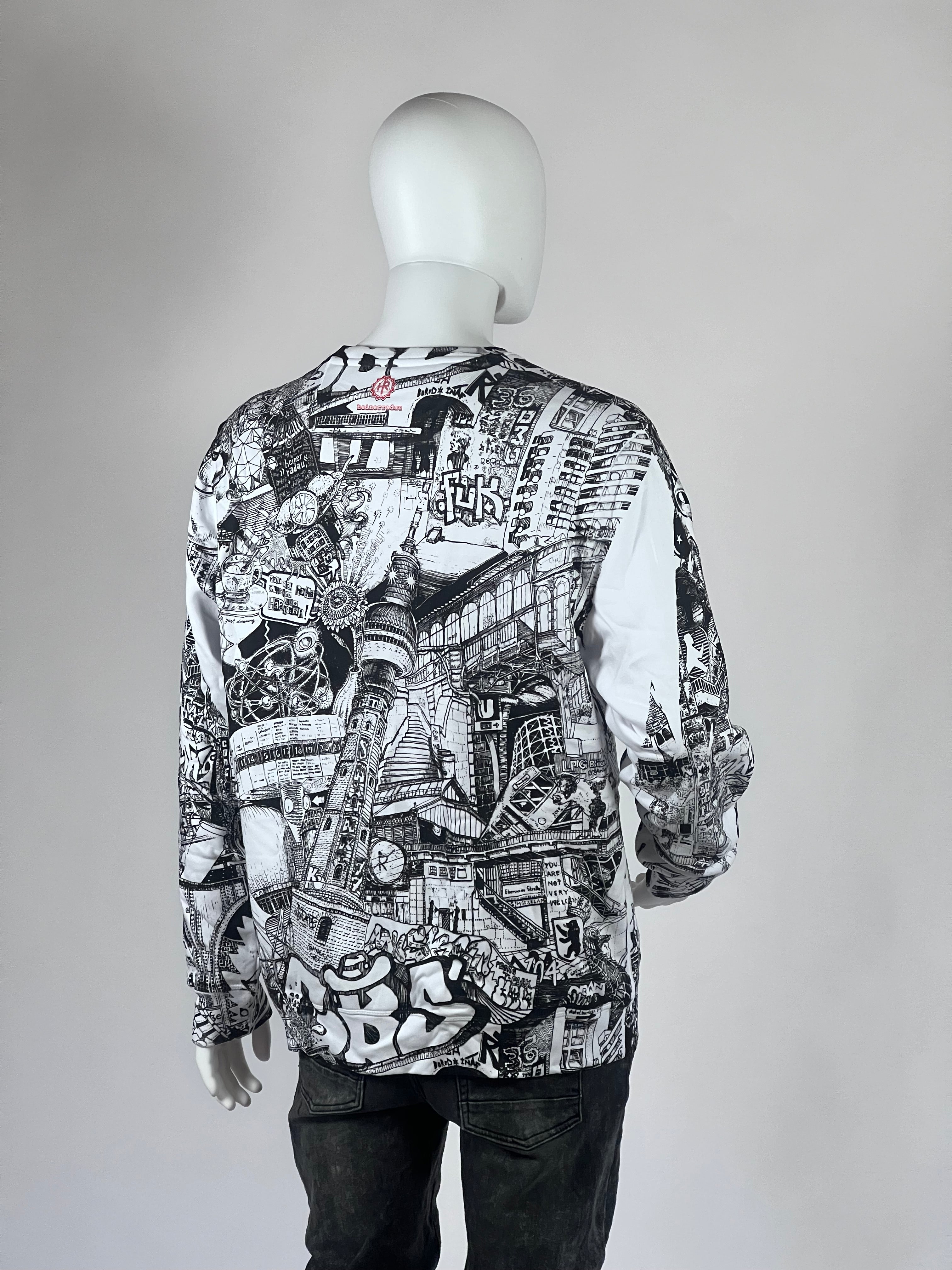 Sweat-shirt fait main à Berlin