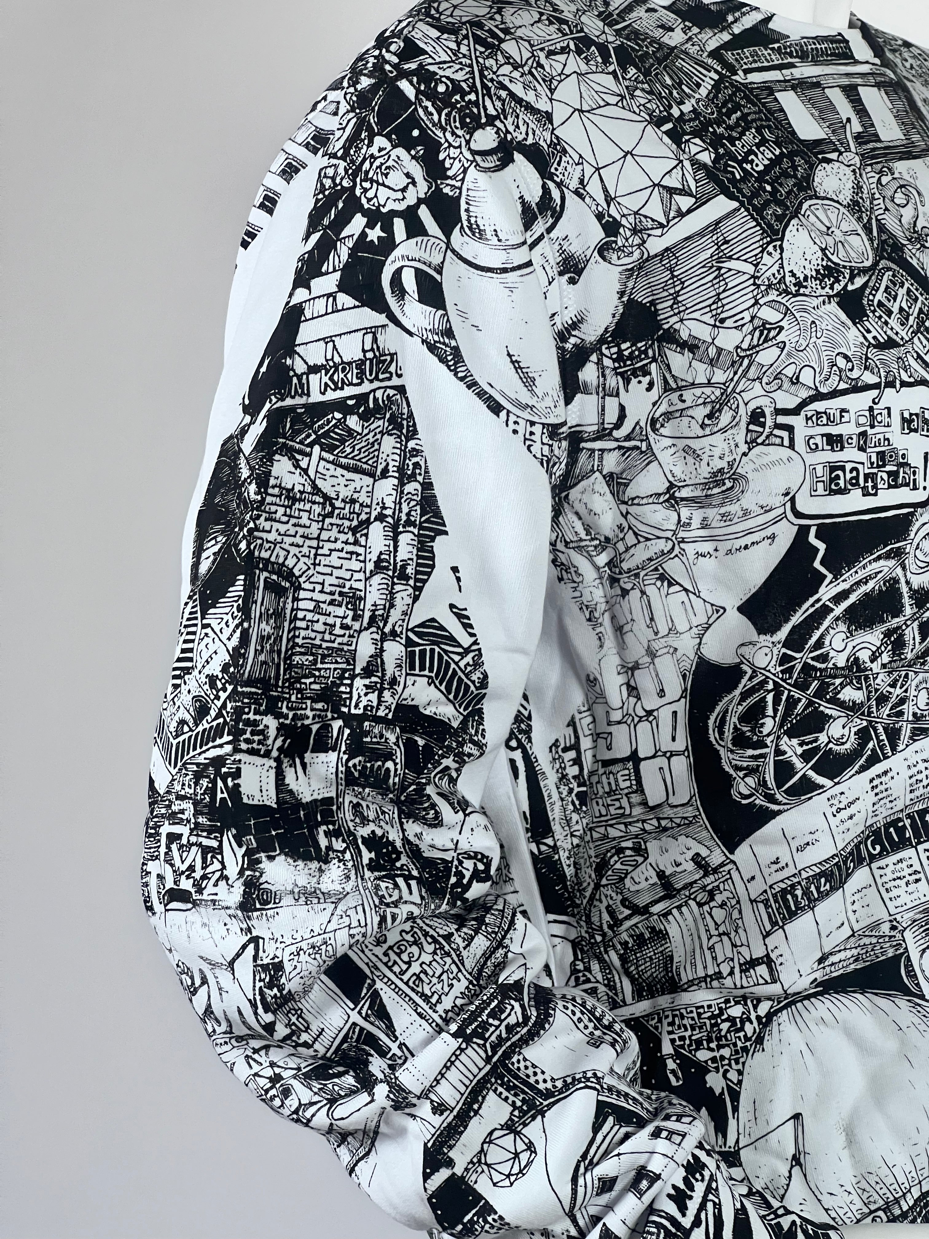 Sweat-shirt fait main à Berlin