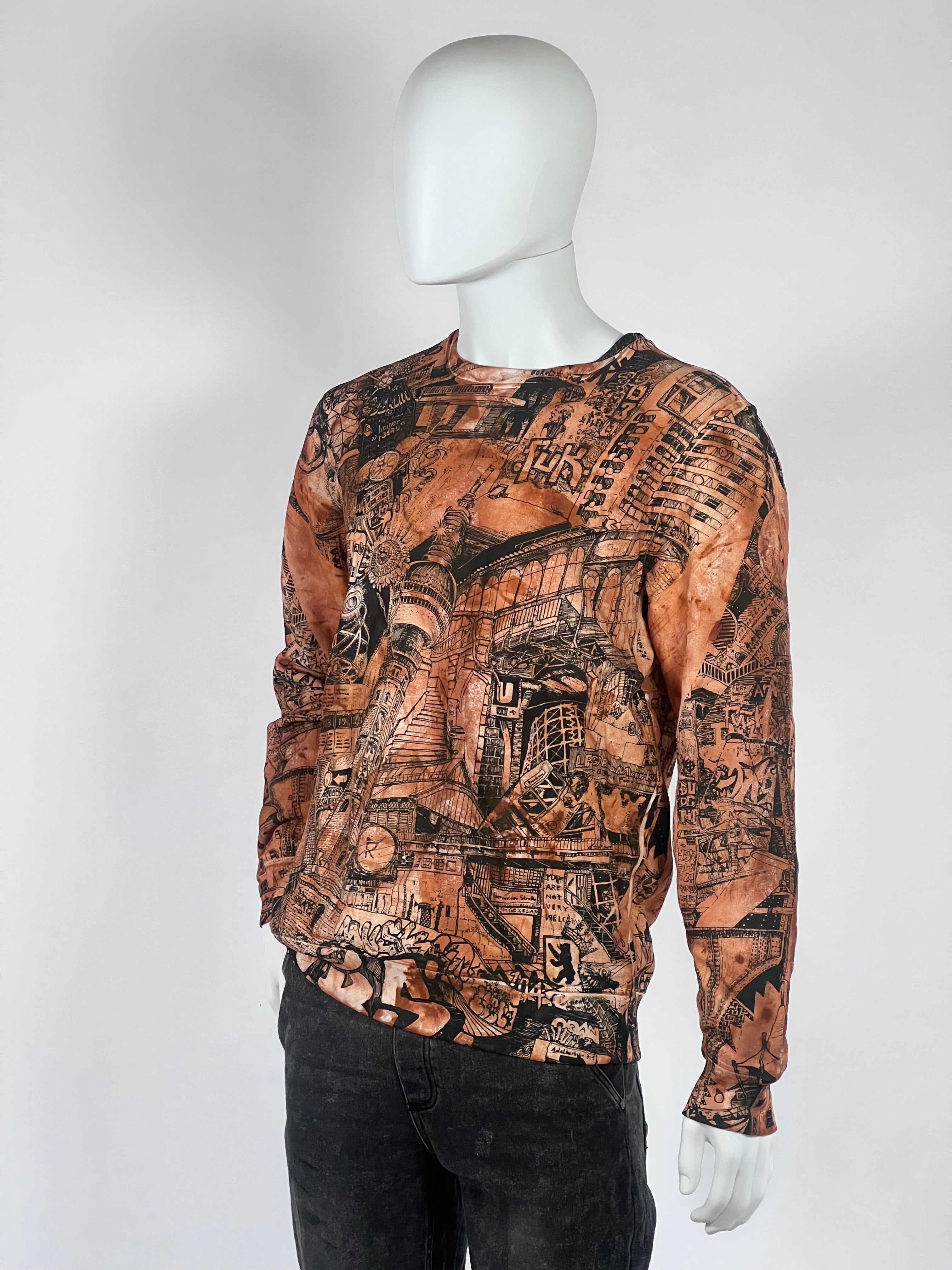 Sweat-shirt Berlin fait main OXIDE