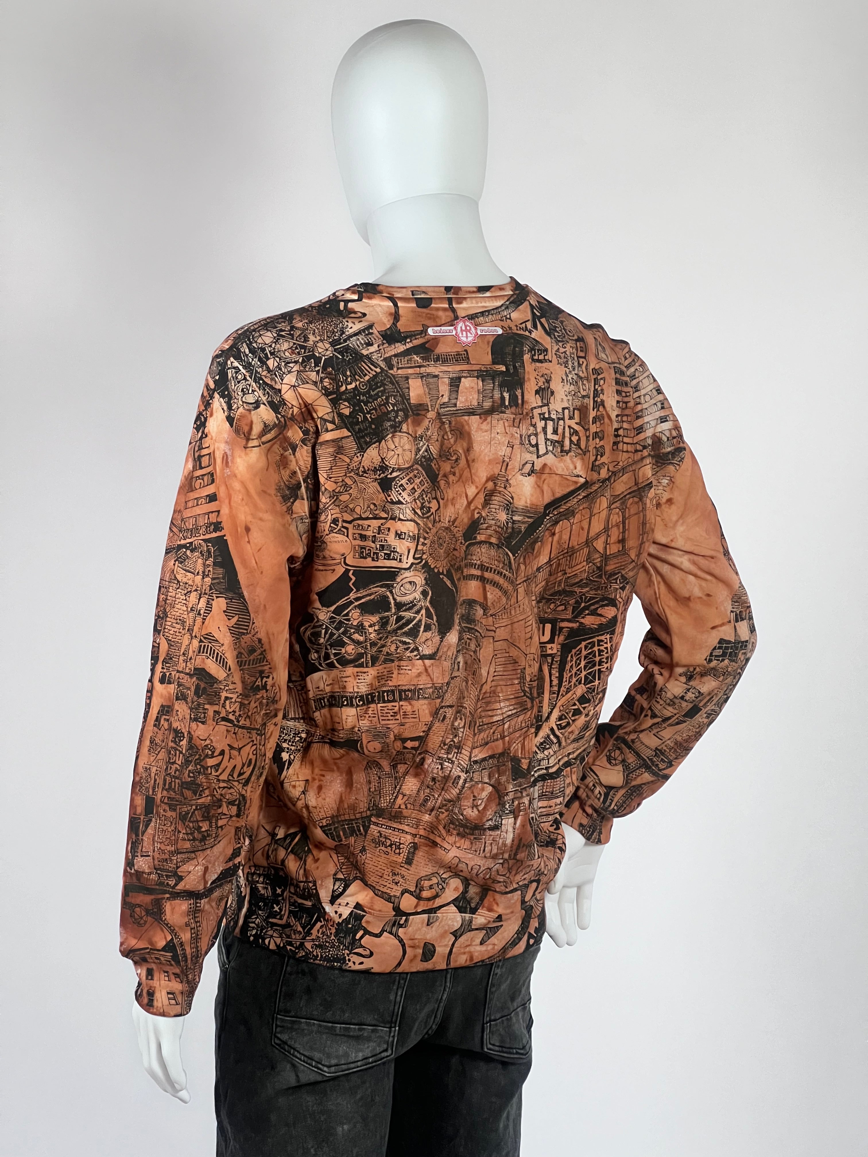 Sweat-shirt Berlin fait main OXIDE