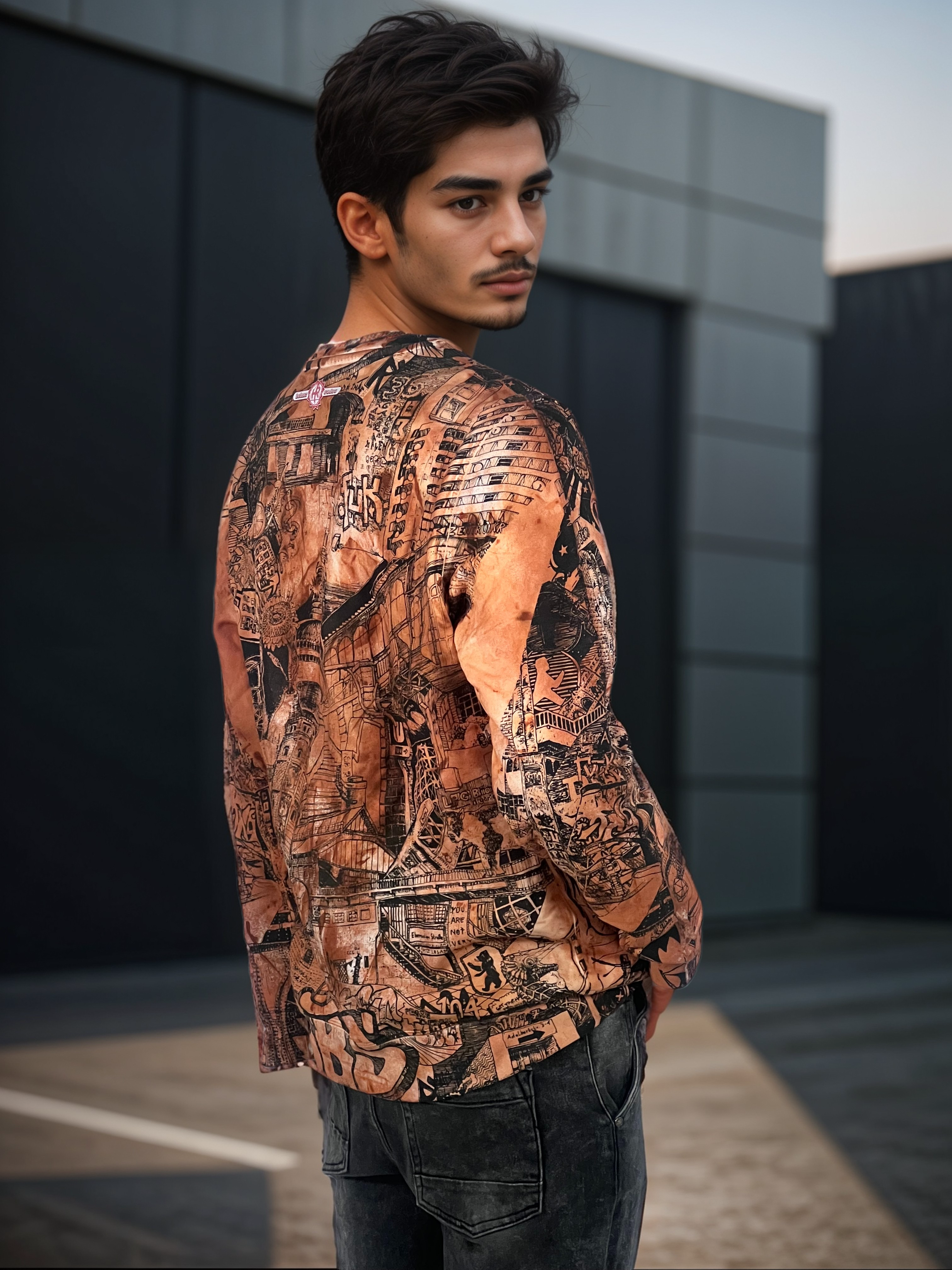 Sweat-shirt Berlin fait main OXIDE