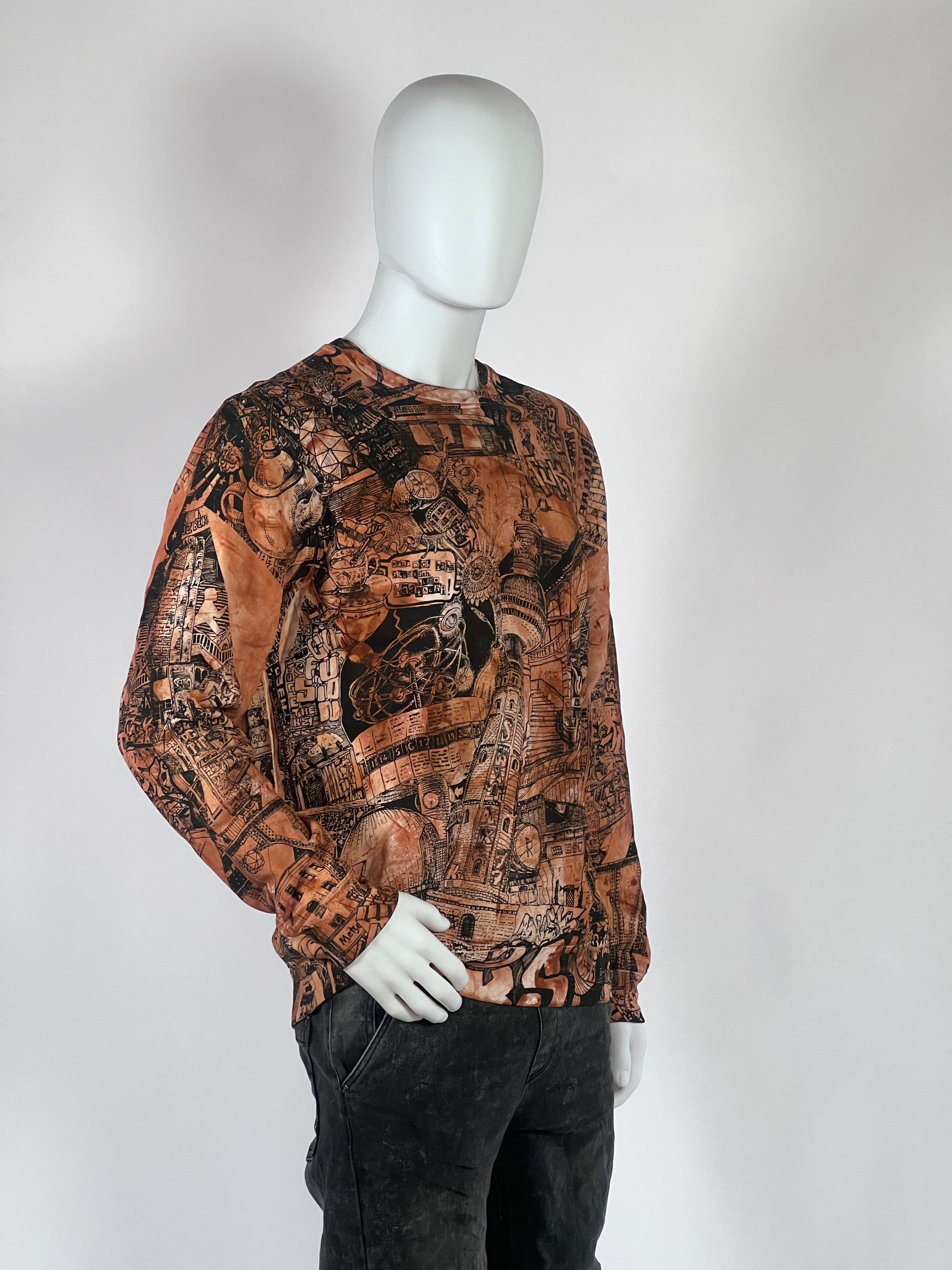 Sweat-shirt Berlin fait main OXIDE