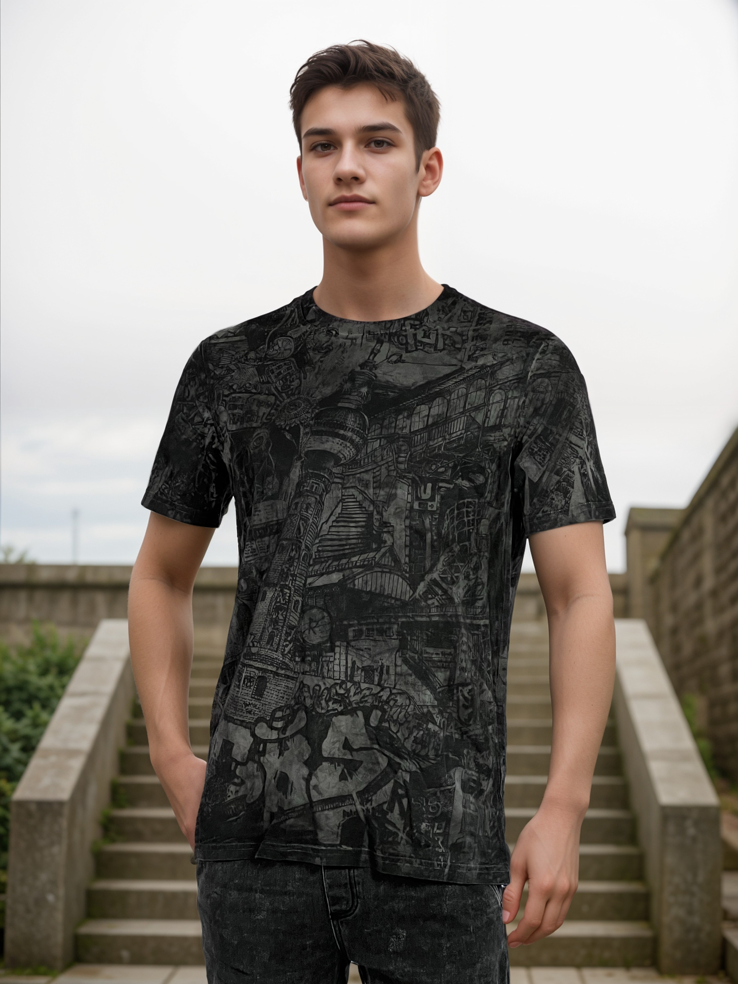 Berlin Handmade T-Shirt DARK