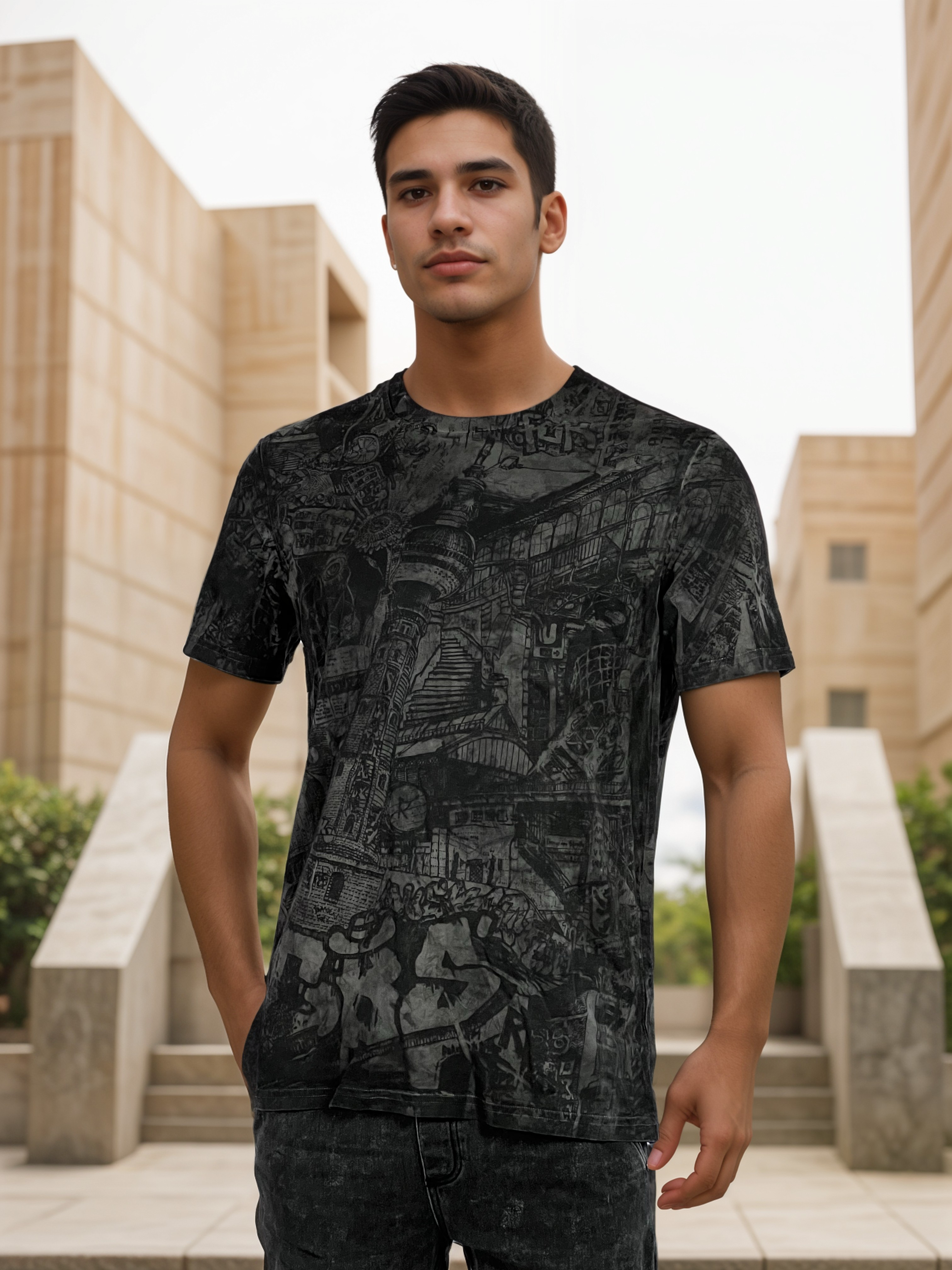 Berlin Handmade T-Shirt DARK