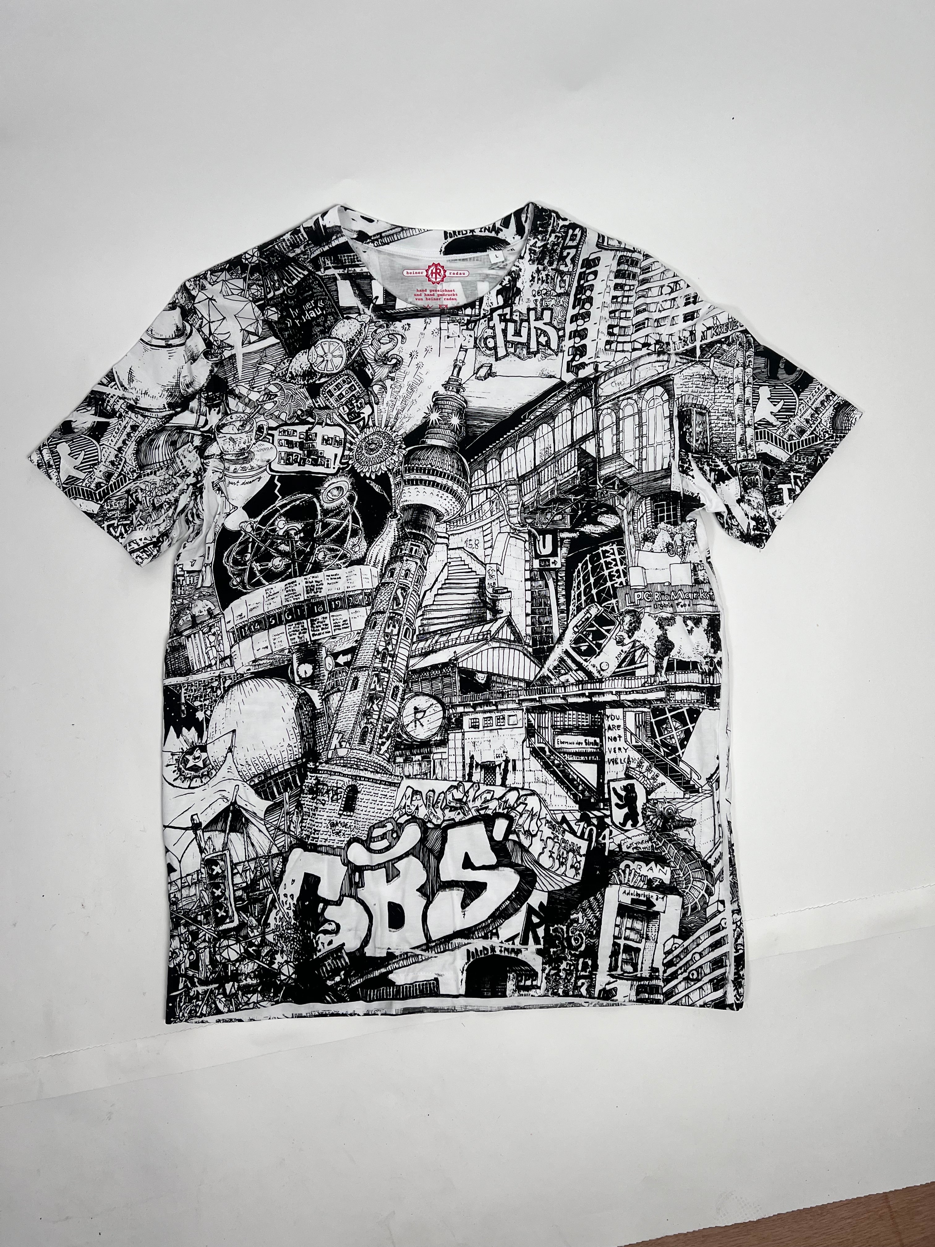 Berlin Handmade T-Shirt BLACK/WHITE