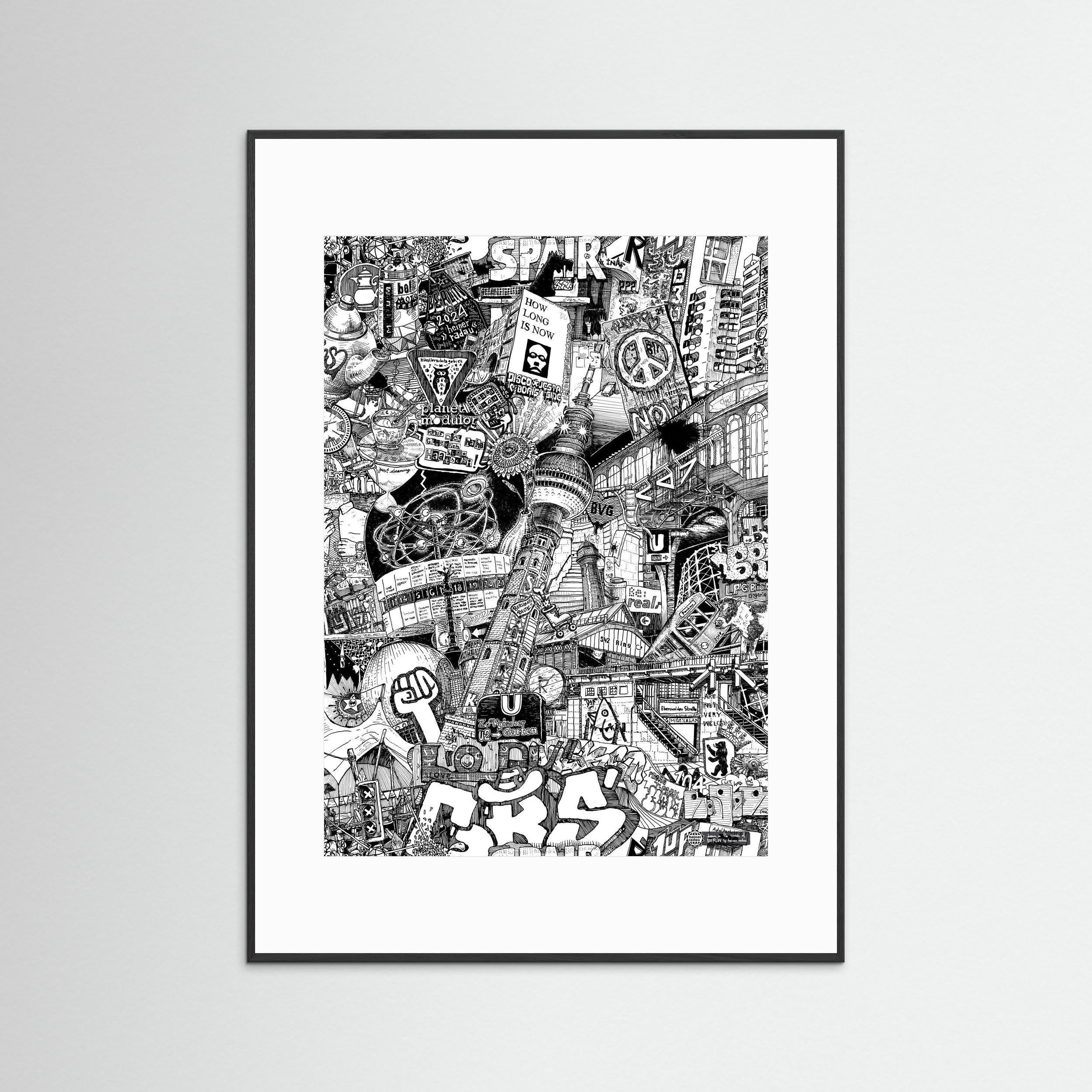 BERLIN Poster Vertical