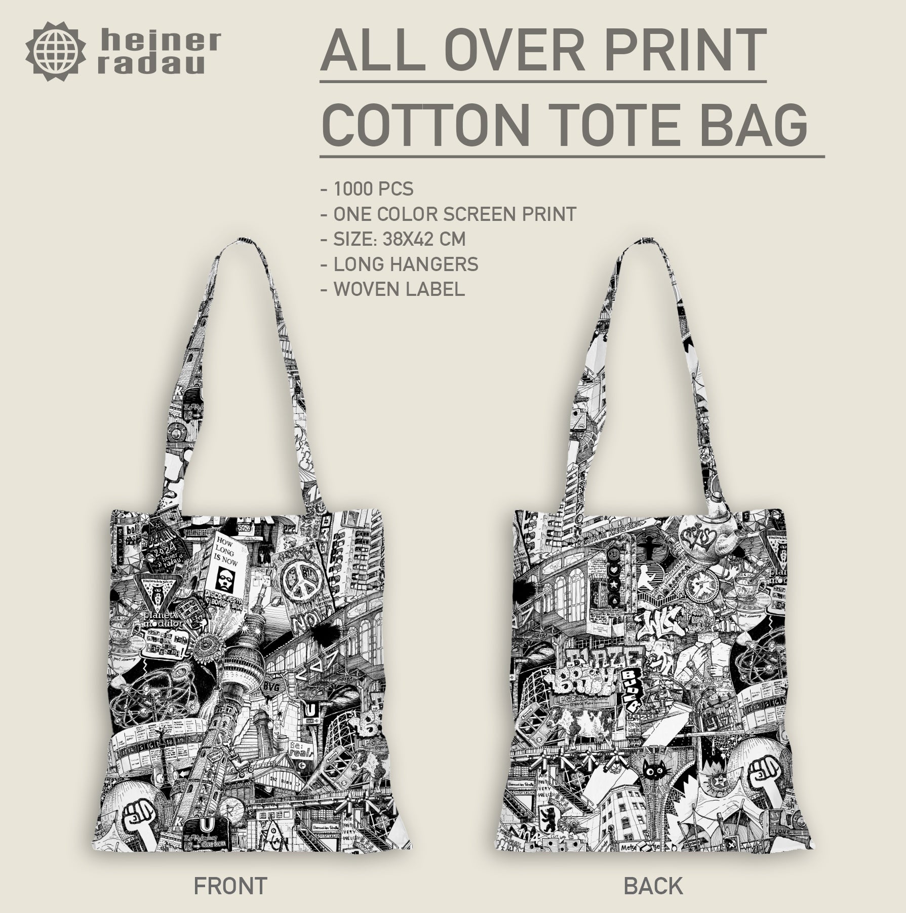 BERLIN Tote Bag