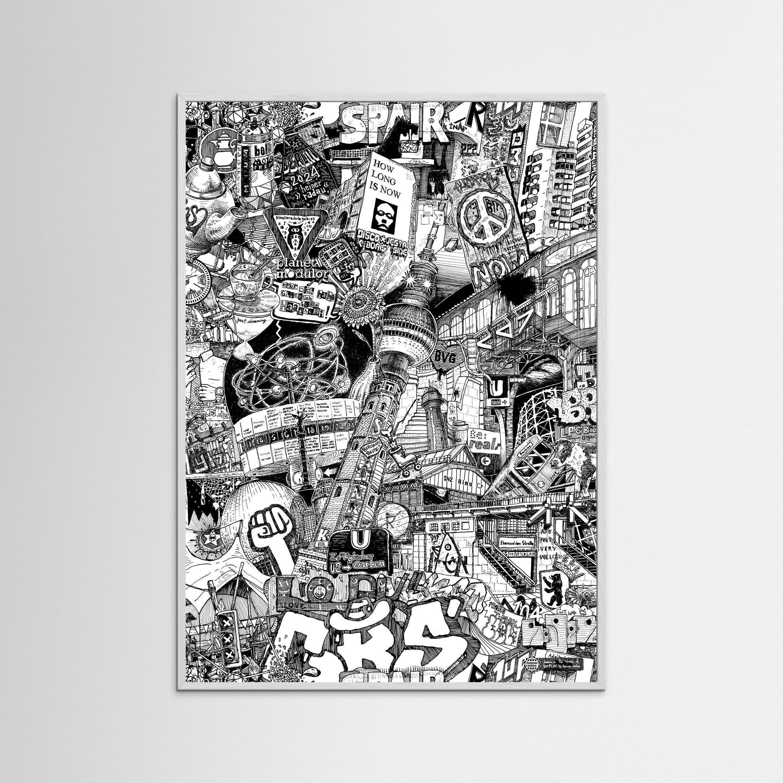 BERLIN Poster Vertical