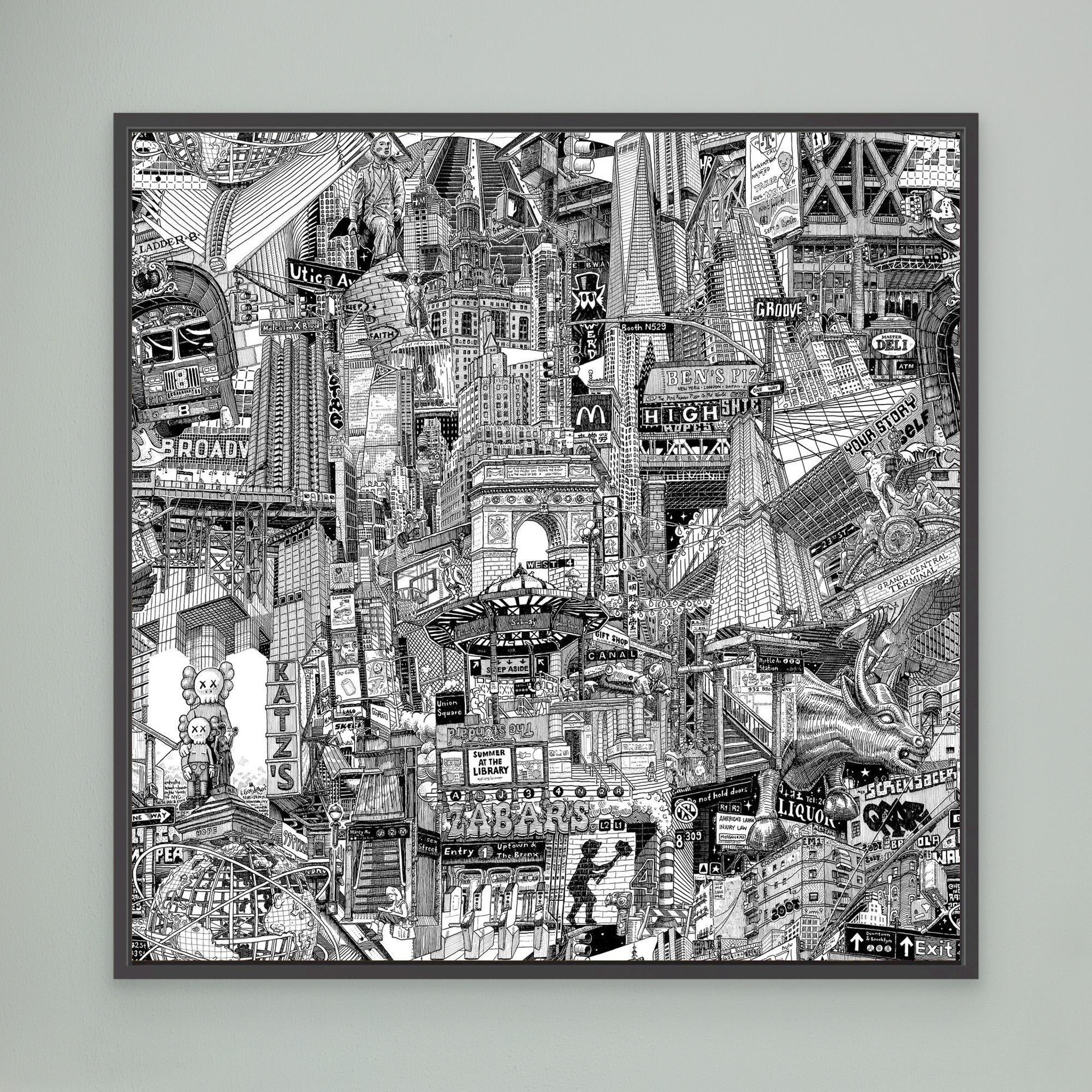 New York City Canvas – Hand-Drawn Live on the Streets