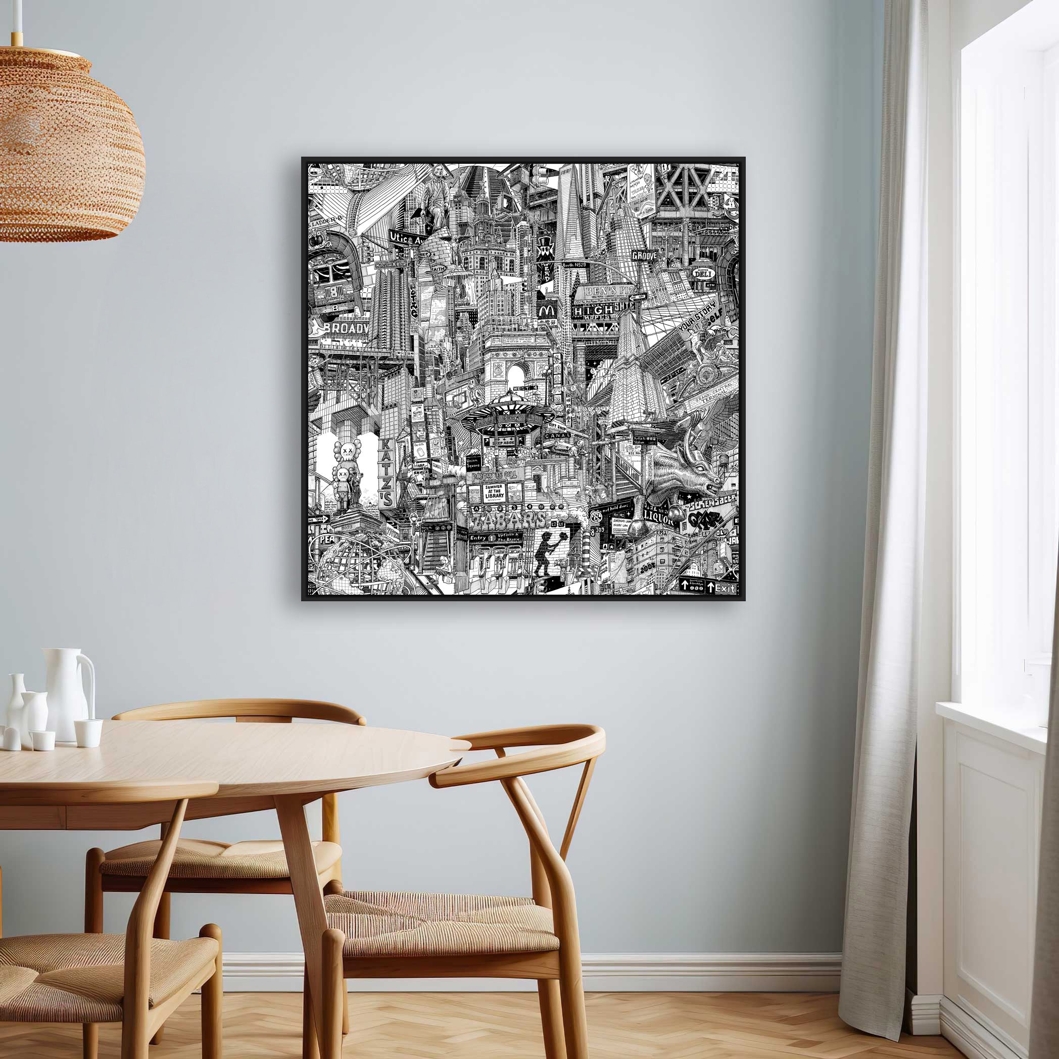 New York City Canvas – Hand-Drawn Live on the Streets