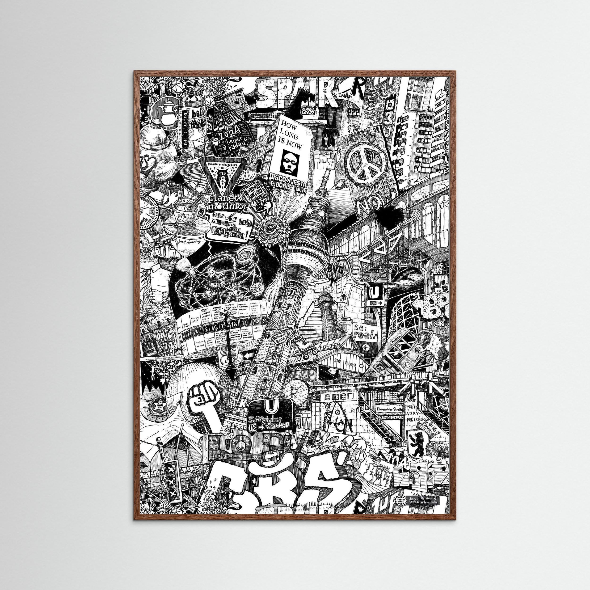 BERLIN Poster Vertical