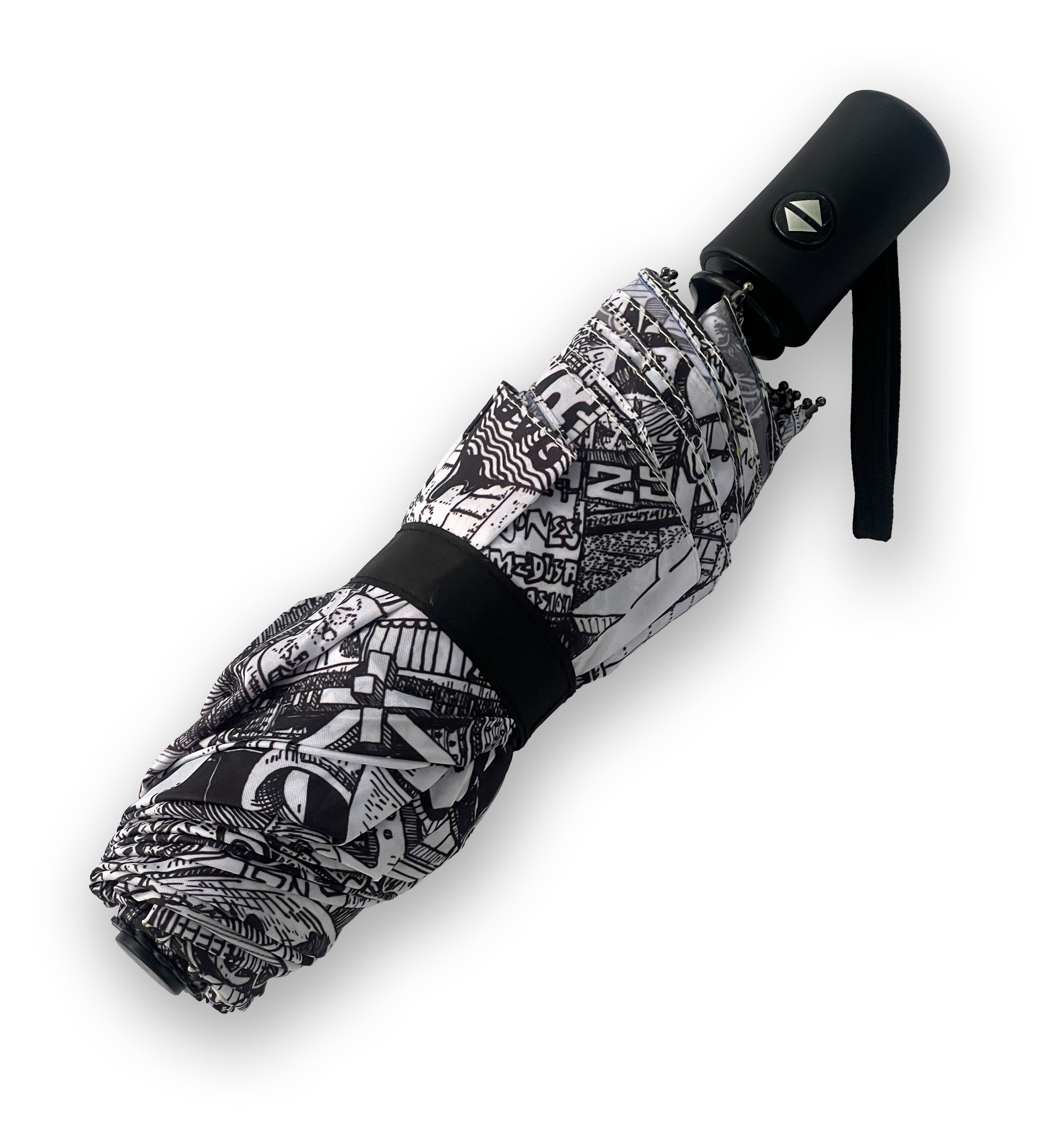 BERLIN Umbrella Black and White