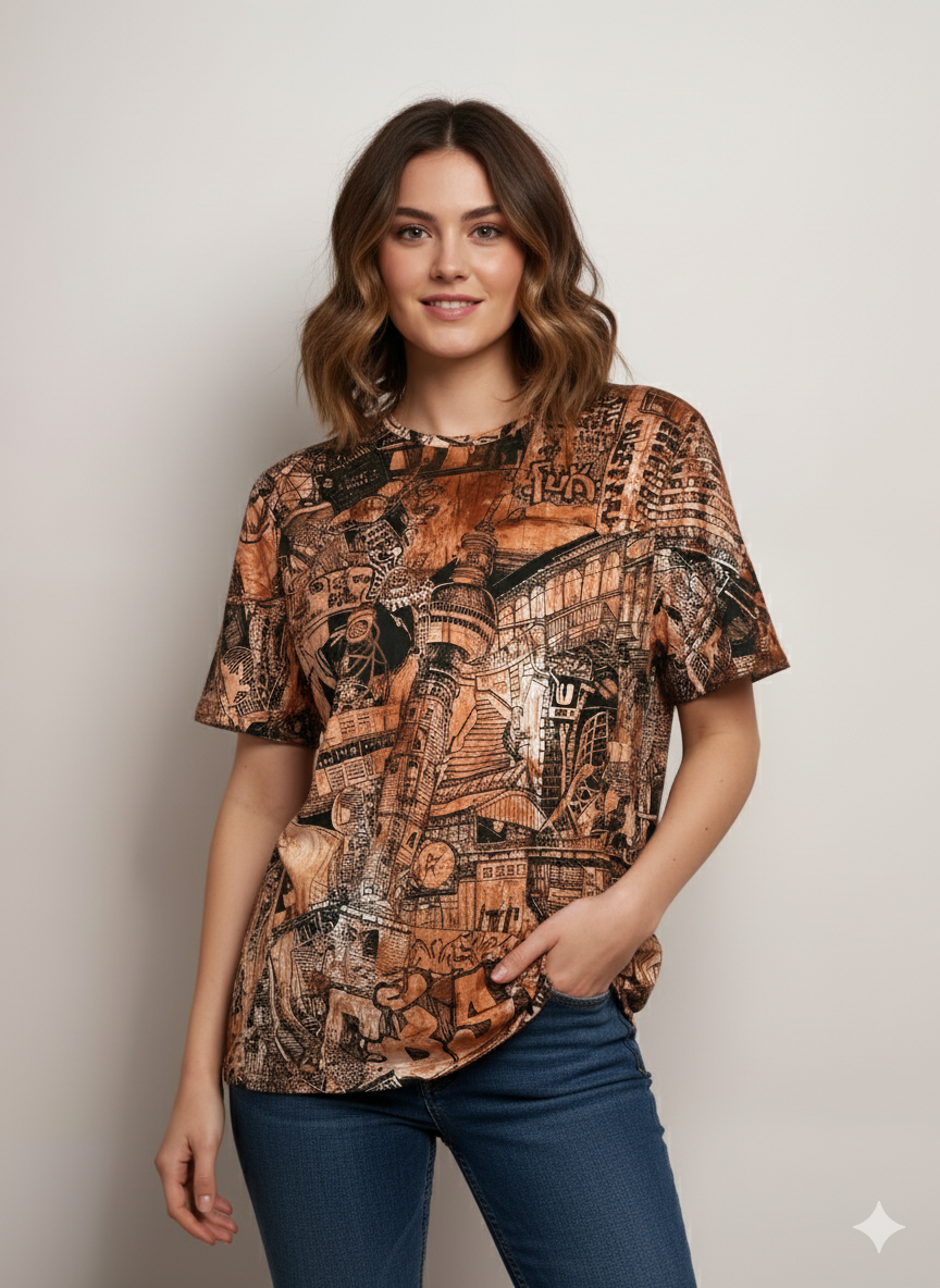 T-shirt fait main à Berlin OXIDE