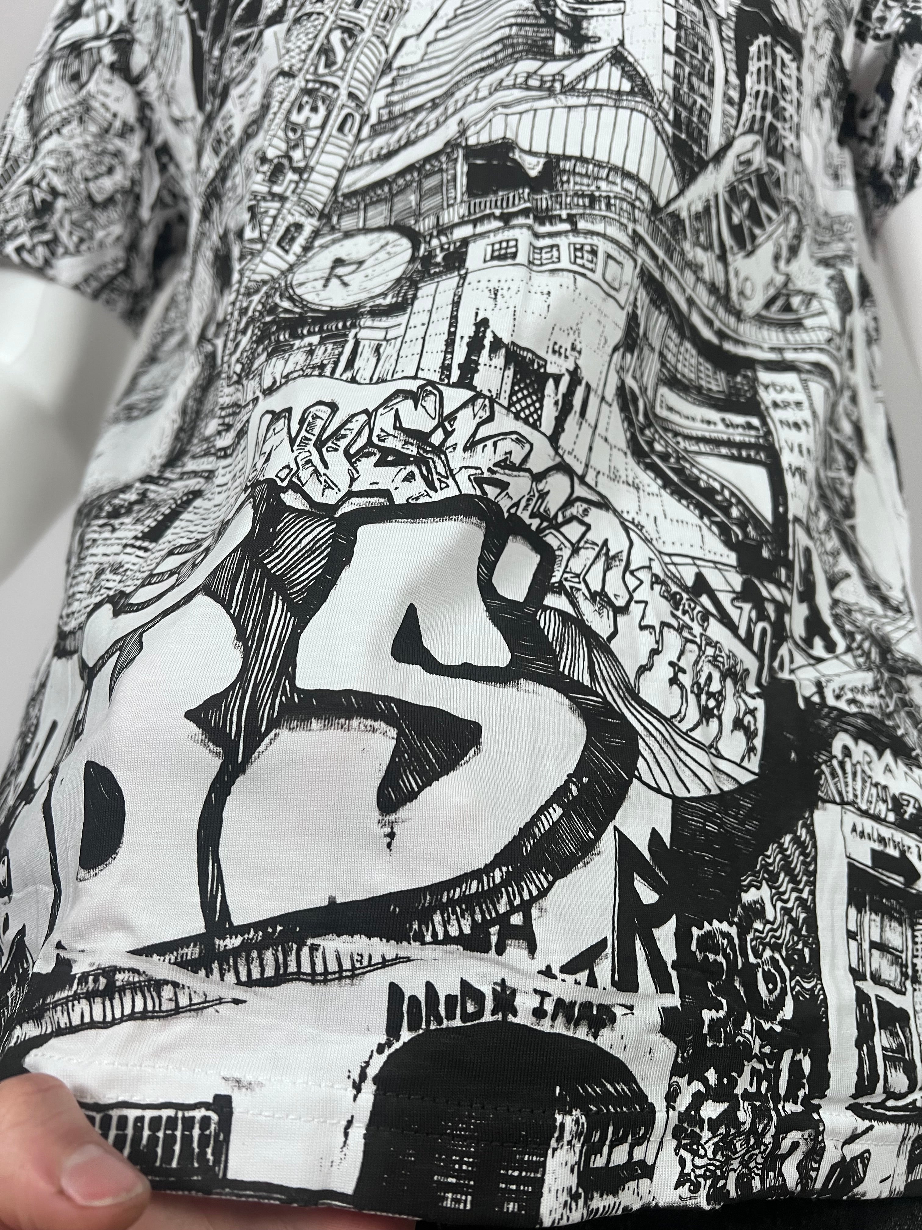 Berlin Handmade T-Shirt BLACK/WHITE