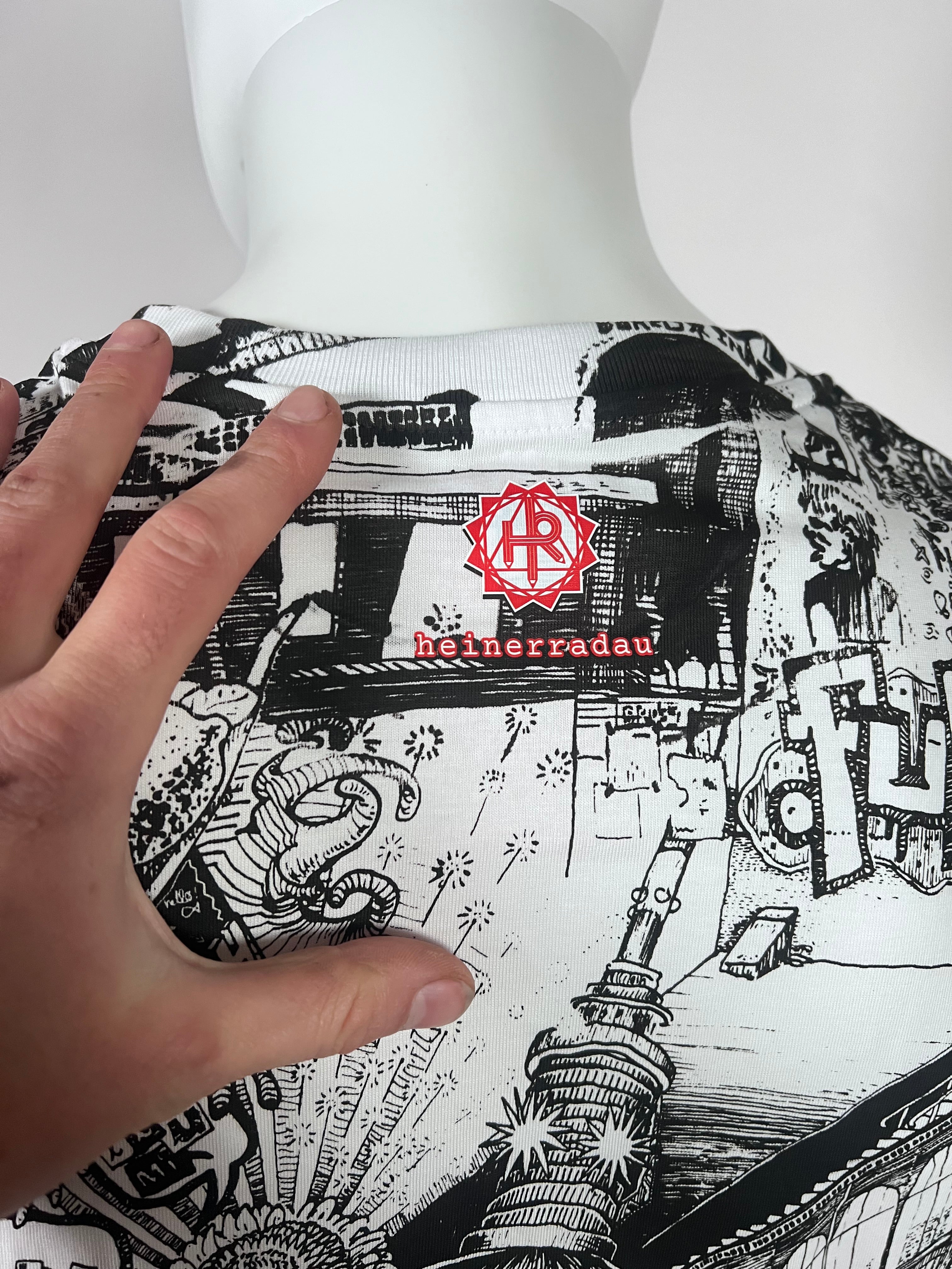 Berlin Handmade T-Shirt BLACK/WHITE