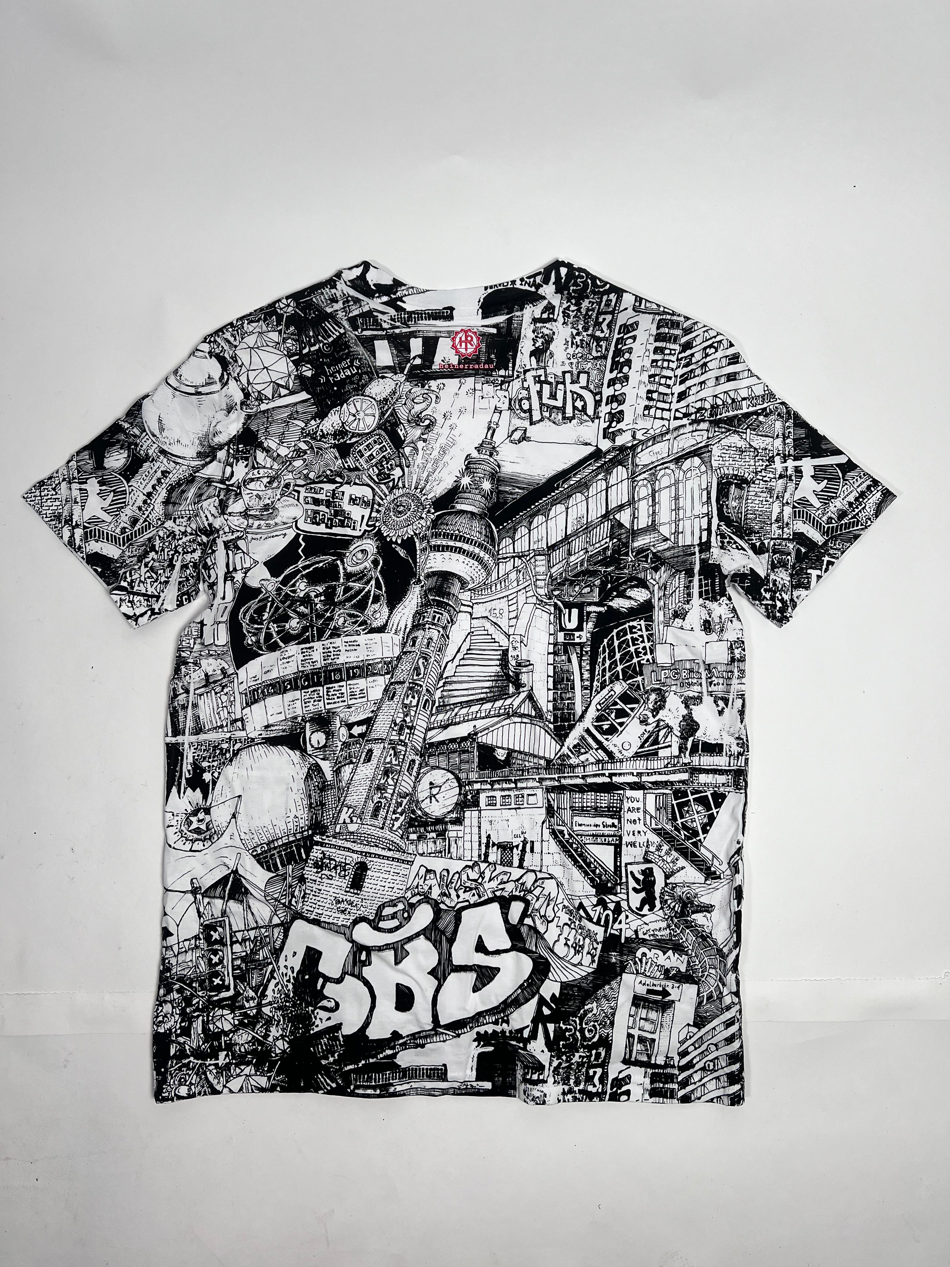 Berlin Handmade T-Shirt BLACK/WHITE