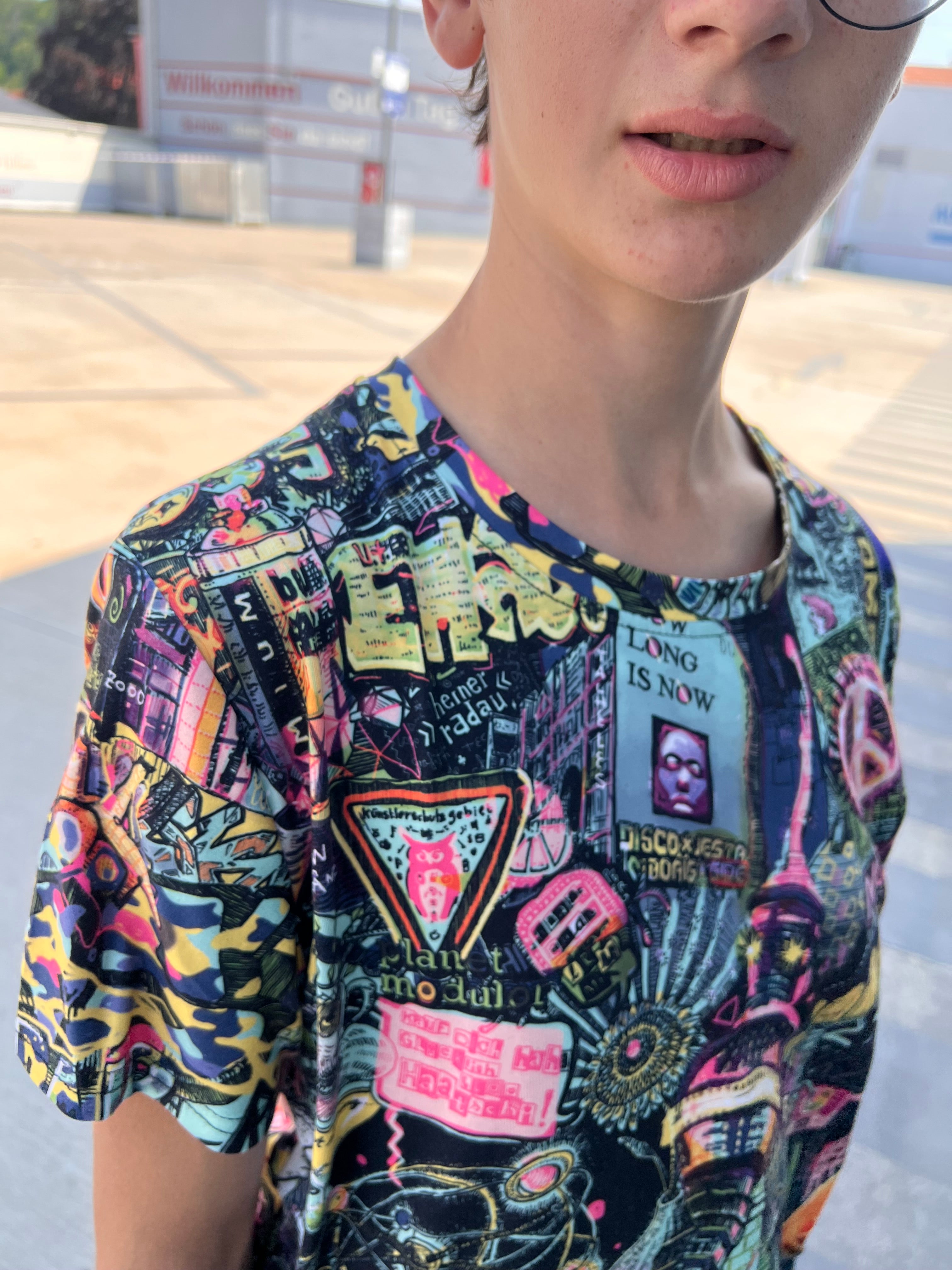 Berlin All Over Print T-Shirt COLOR