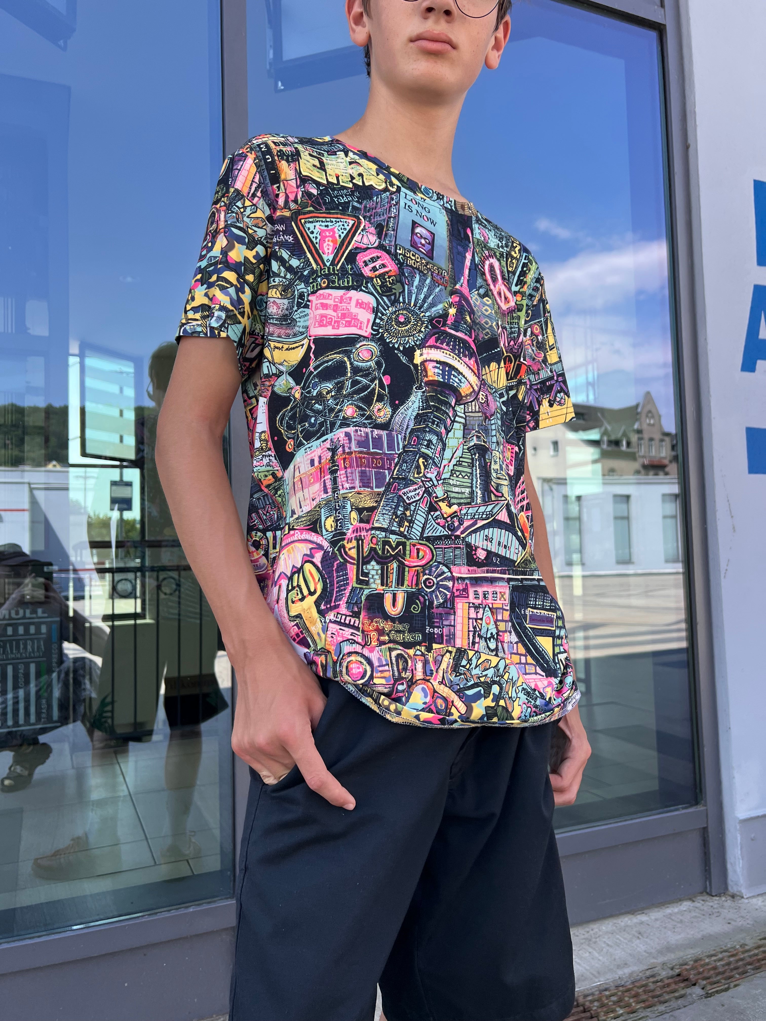 Berlin All Over Print T-Shirt COLOR