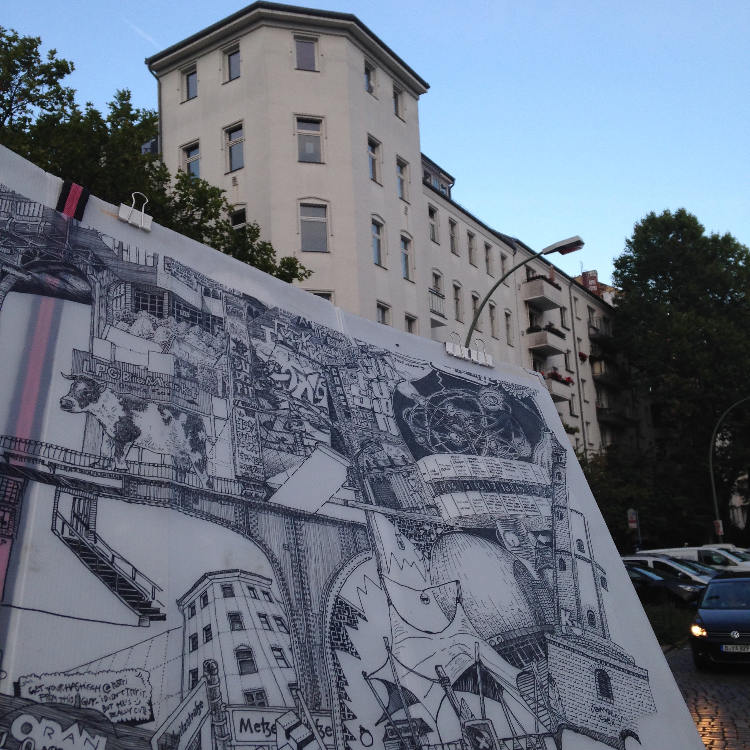 Metzer Straße / Kollwitzstraße – Heiners Heimatecke, Prenzlauer Berg