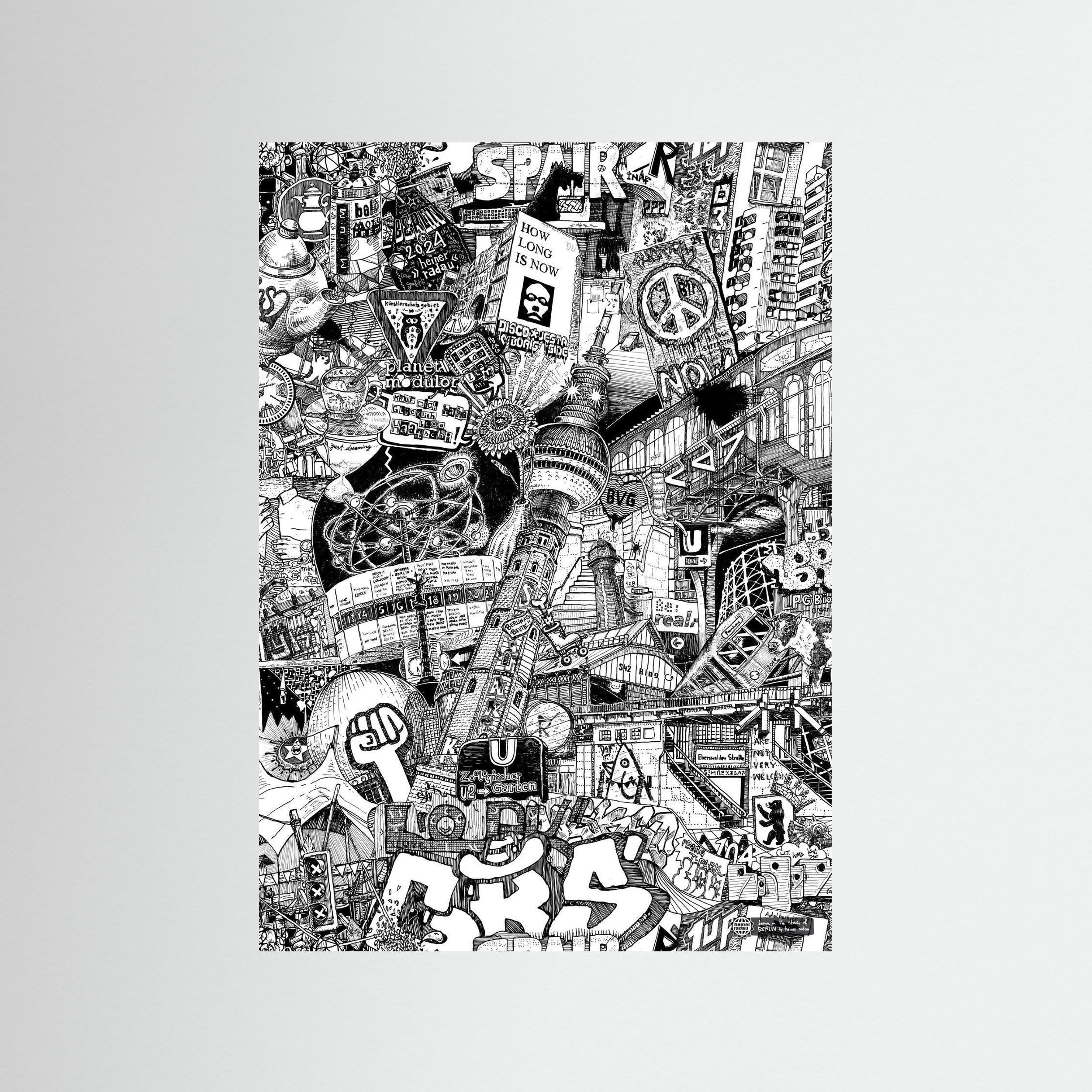 BERLIN Poster Vertical