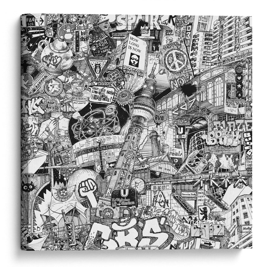 Berlin Canvas — limitierter Kunstdruck