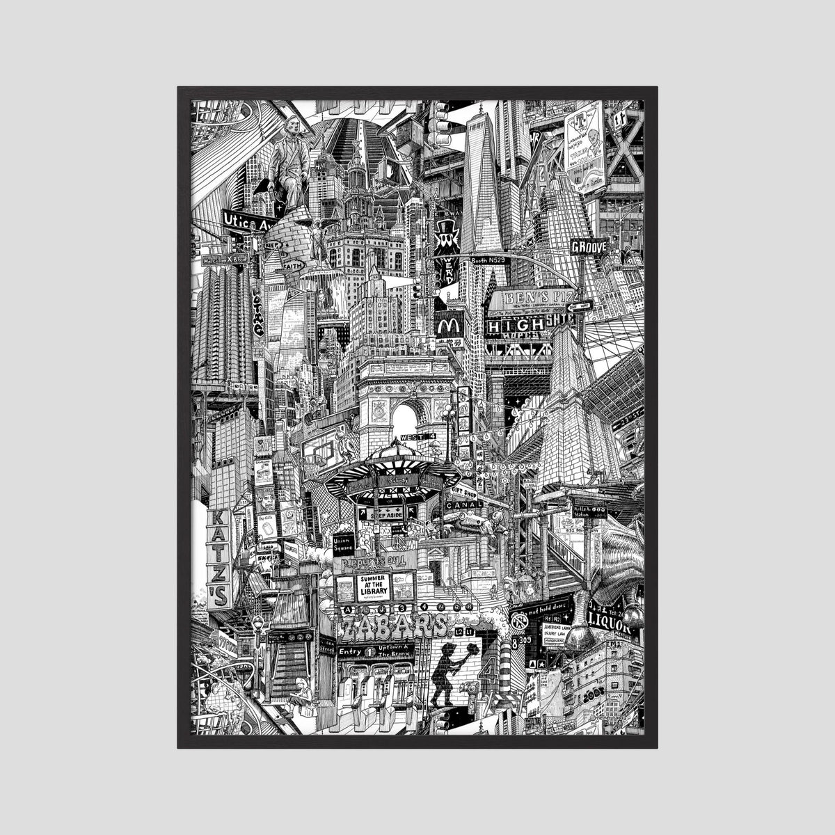 NYC Fine Art Poster Vertical