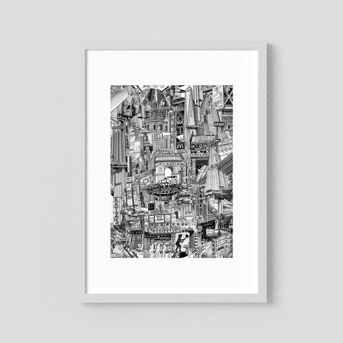 NYC Fine Art Poster Vertical