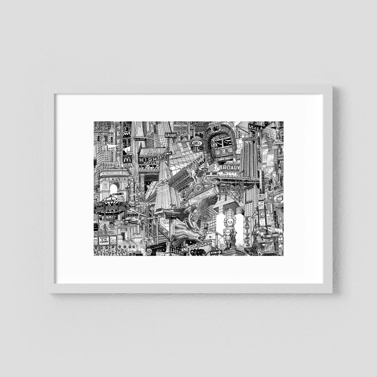 NYC Fine Art Poster Horizontal