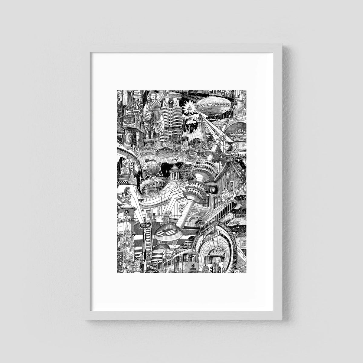 MÜNCHEN Fine Art Poster Vertical