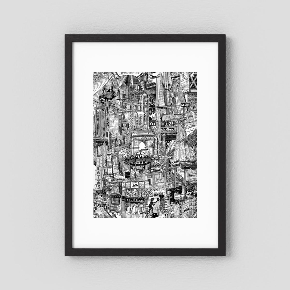NYC Fine Art Poster Vertical