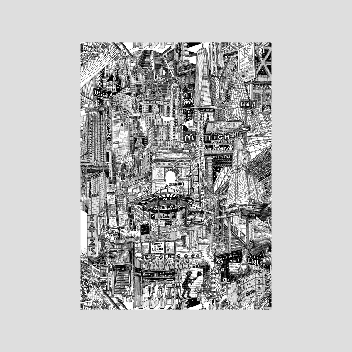 NYC Fine Art Poster Vertical