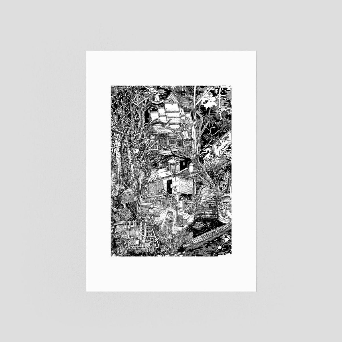 LAOS Fine Art Poster Vertical