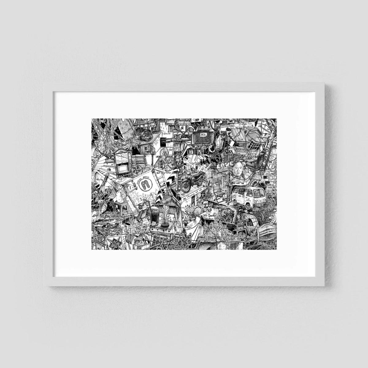 HANOI Fine Art Poster Horizontal