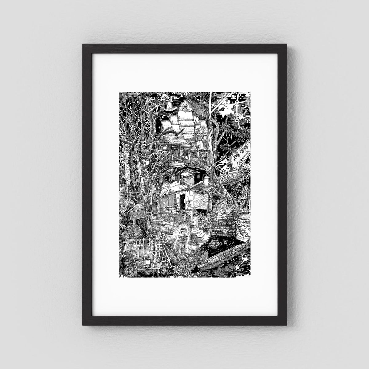 LAOS Fine Art Poster Vertical