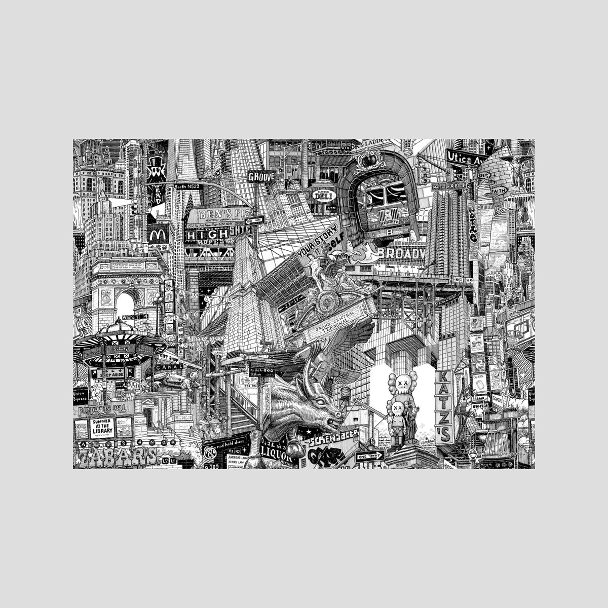 NYC Fine Art Poster Horizontal