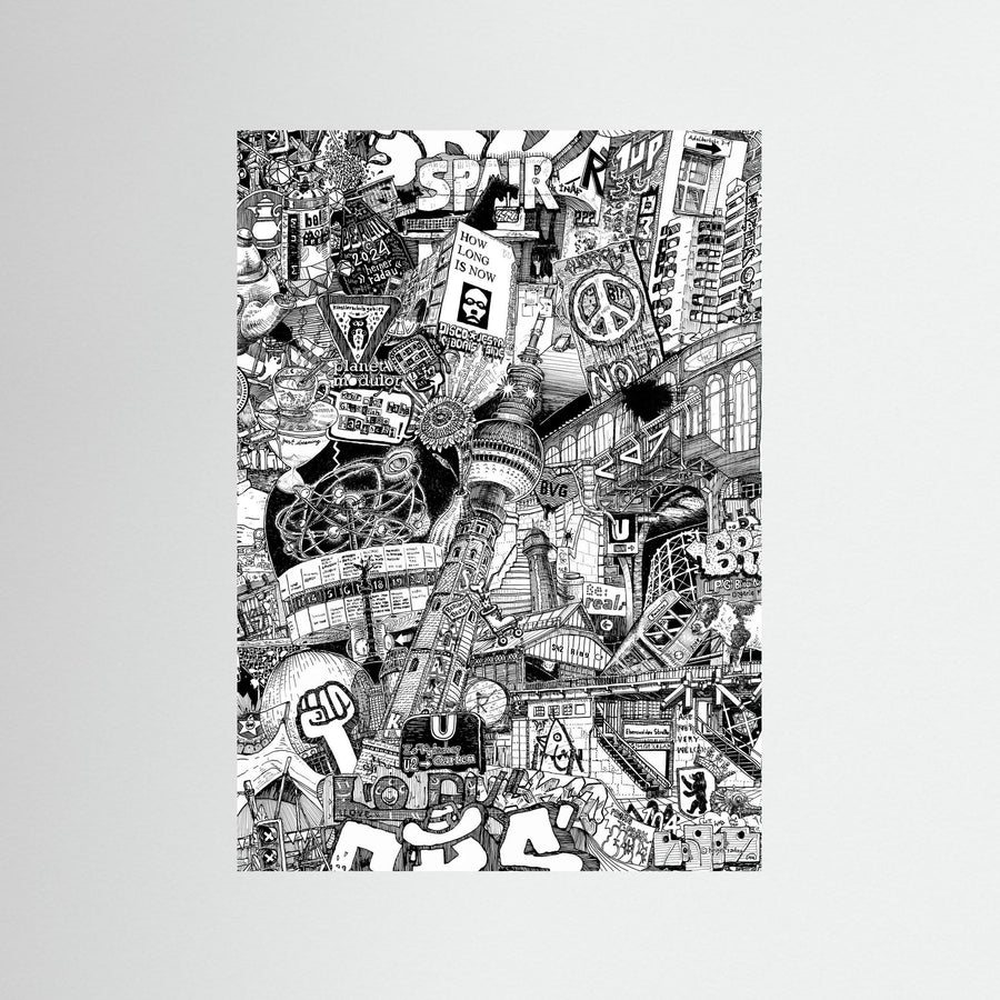 BERLIN Poster Vertical