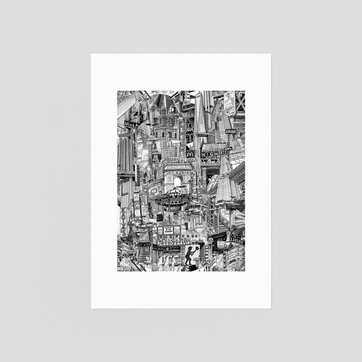 NYC Fine Art Poster Vertical