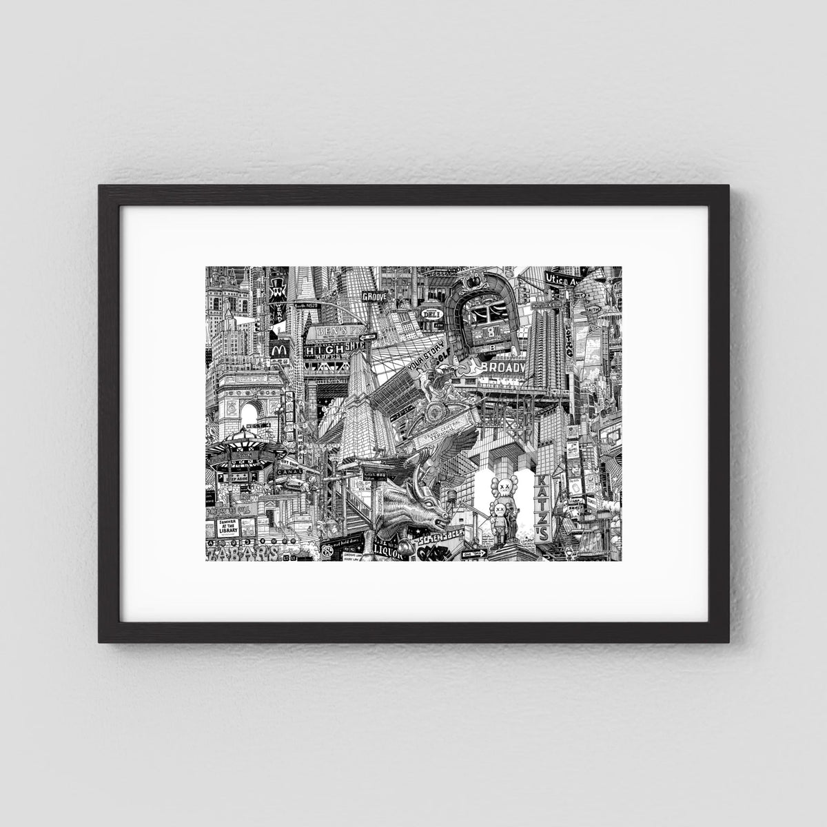 NYC Fine Art Poster Horizontal