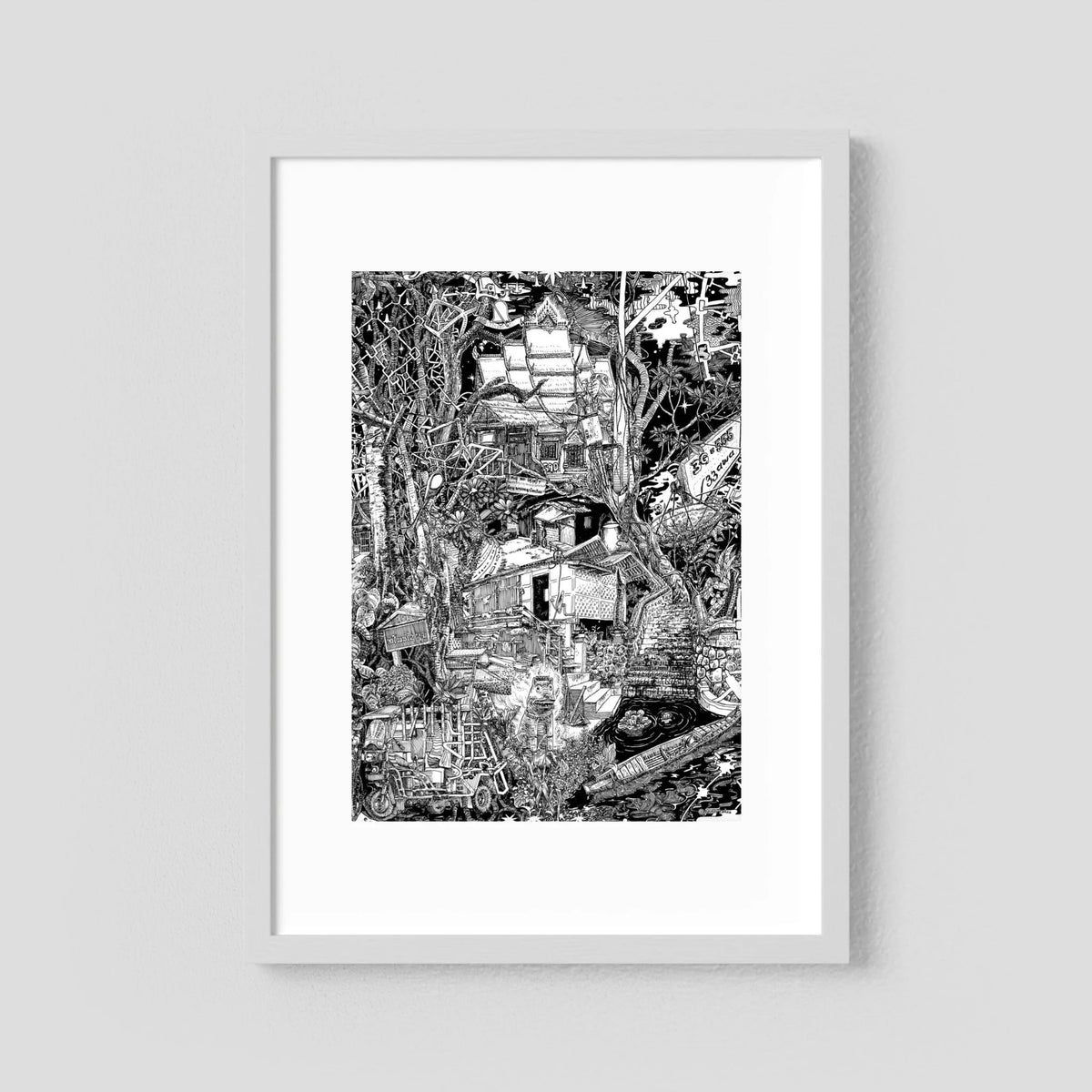 LAOS Fine Art Poster Vertical