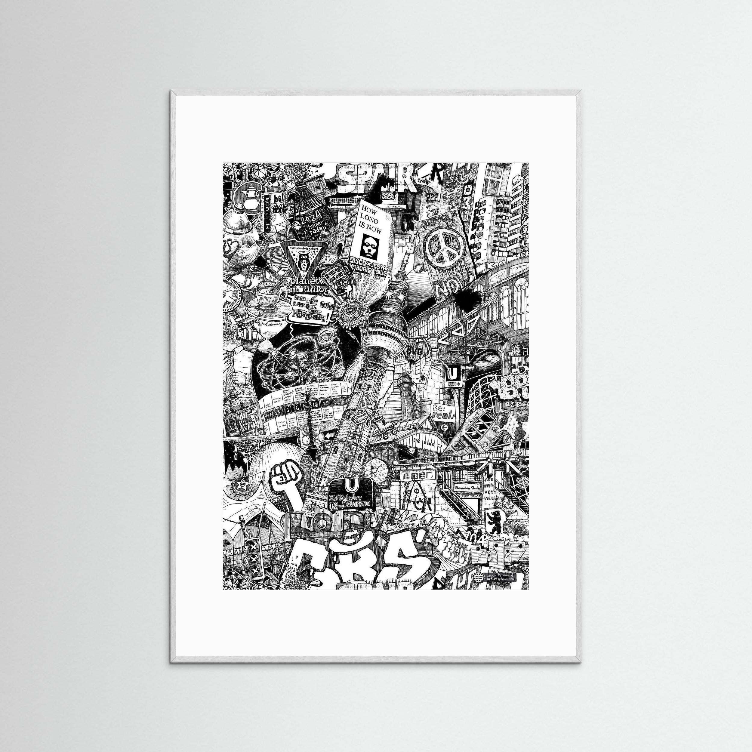 BERLIN Poster Vertical