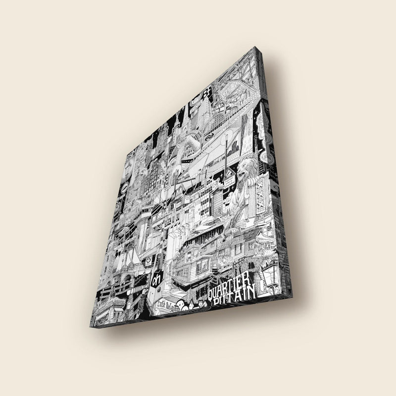 3-D gallery print