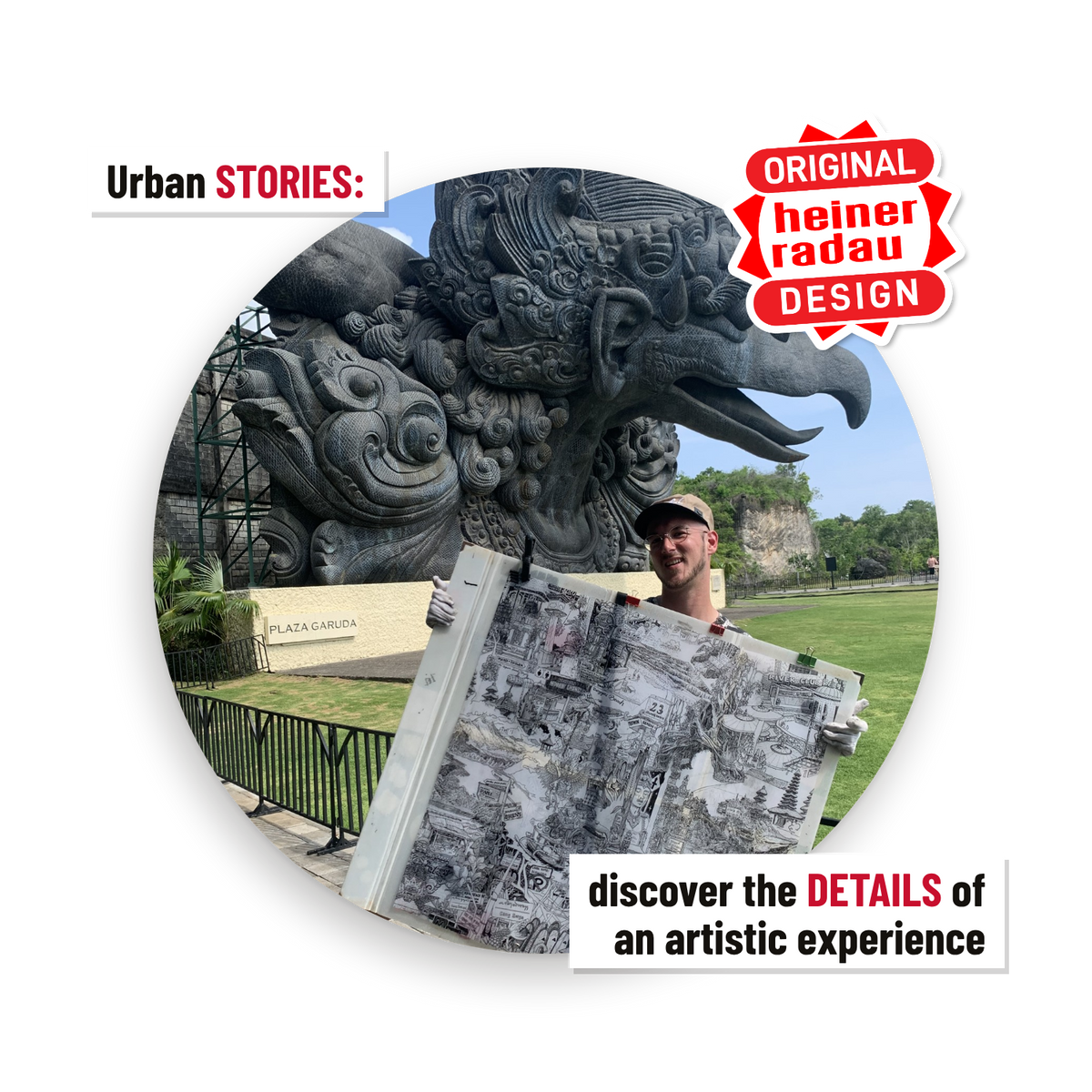 Urban stories: discover the details of an artistic experience.