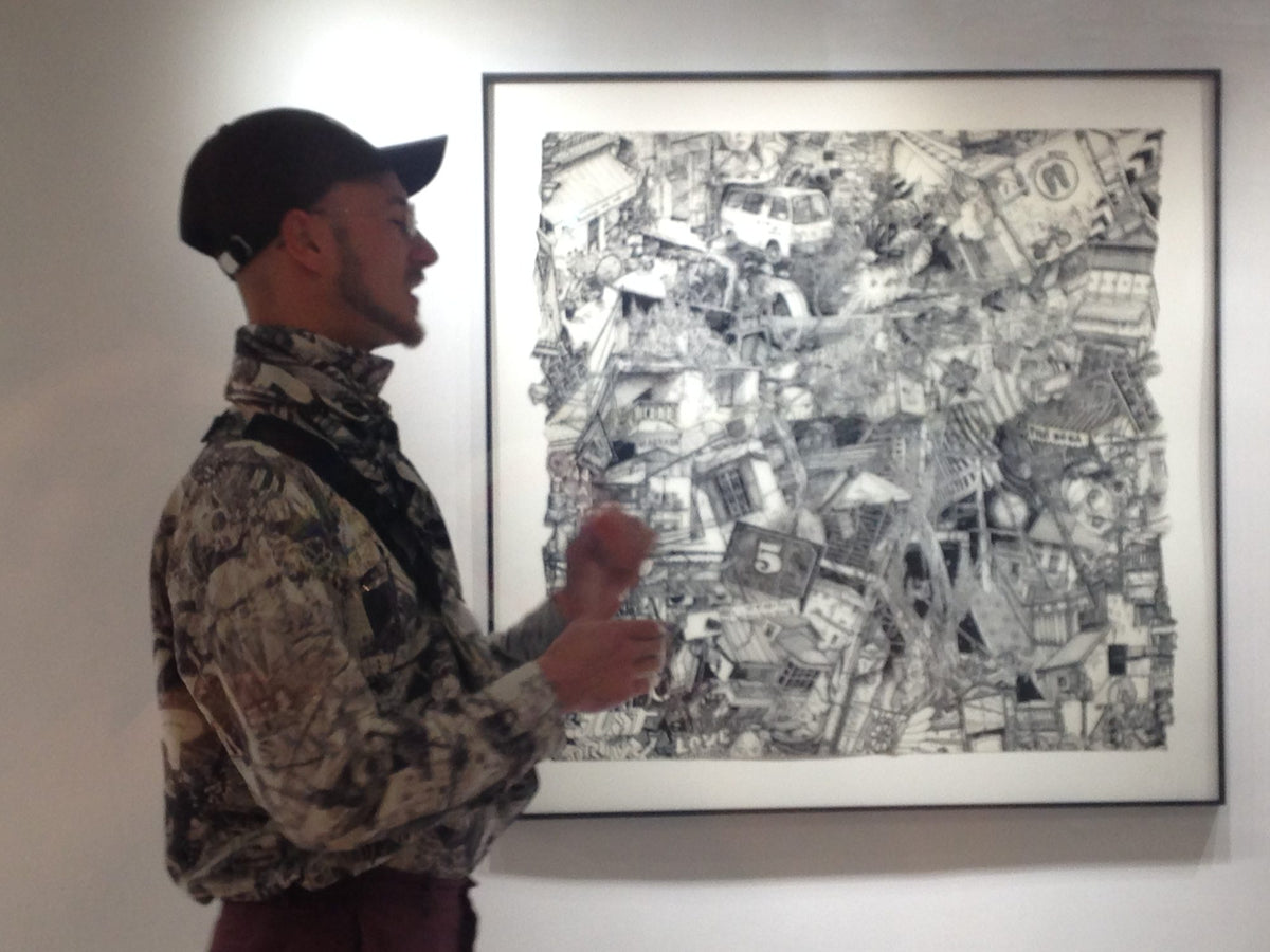 Opening at Galerie Hilt, Basel – Heiner Radau, Travel & Draw Basel