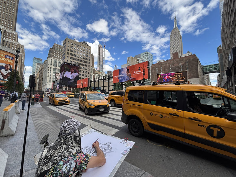 Penn Station, New York · photo Tom Kozak – Heiner Radau, Travel & Draw New York